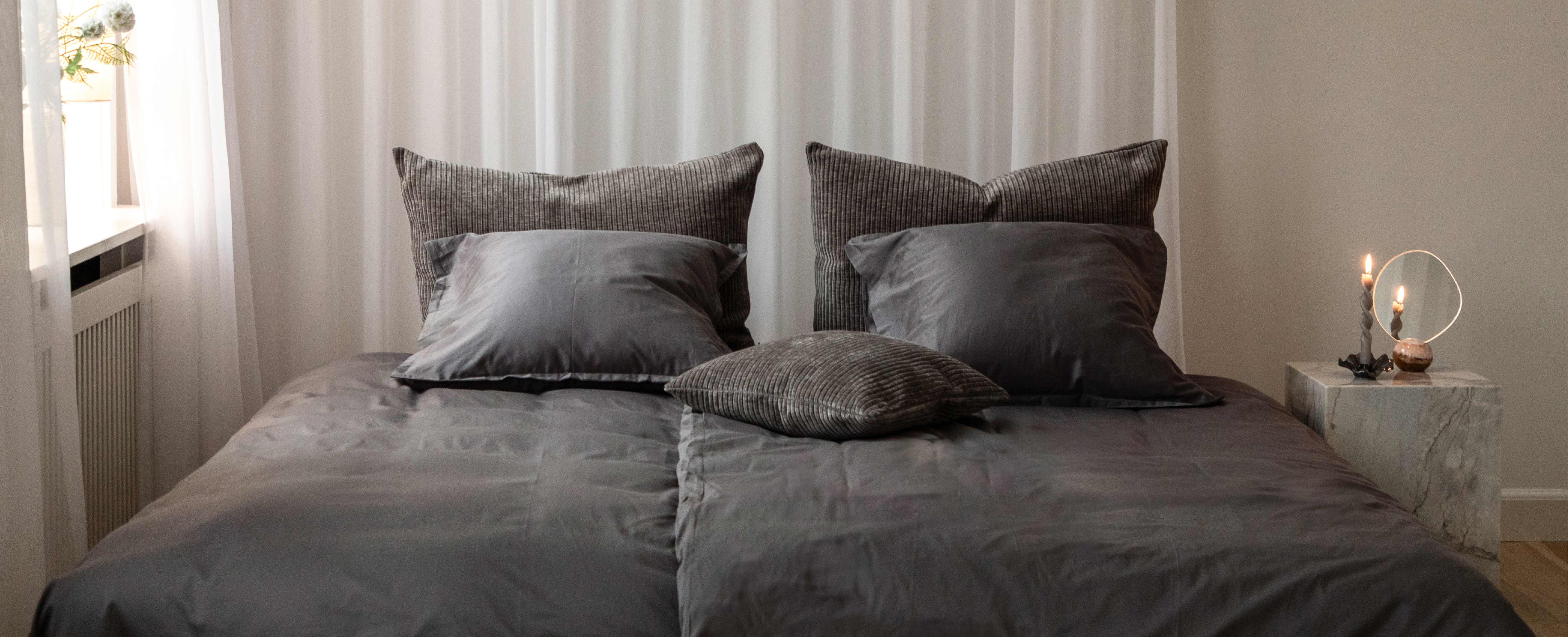 Specktrums udvalg af ensfarvet sengetøj