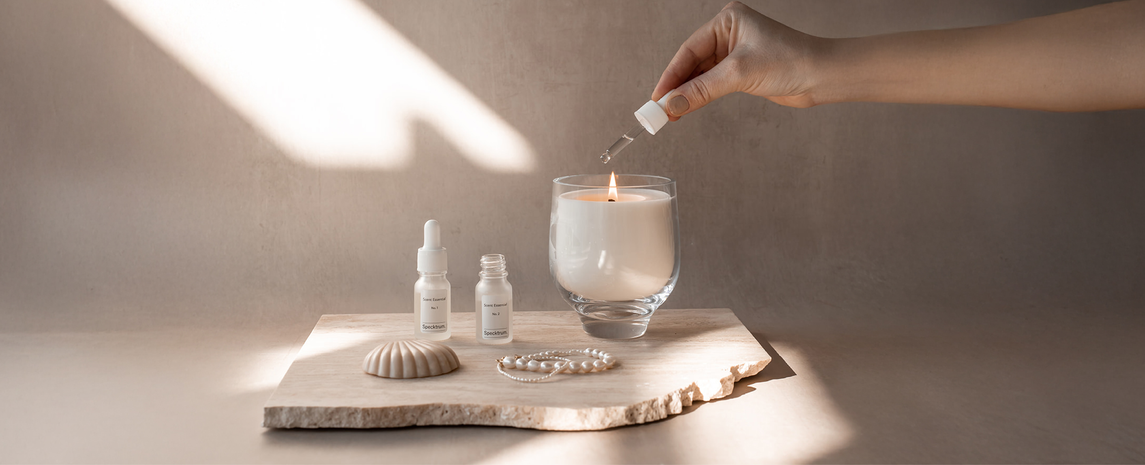 Specktrums udvalg af duftlys