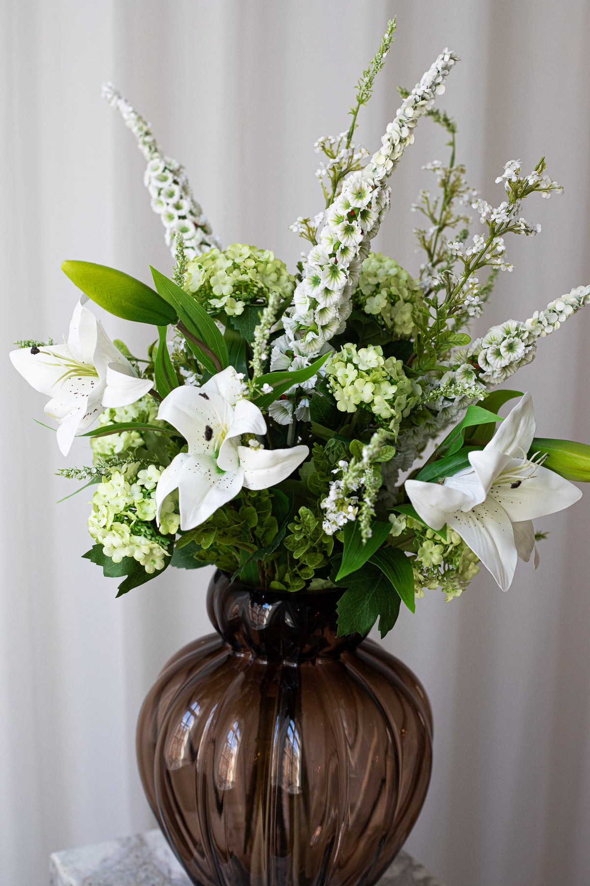 Buket Hvid Elegance - Stor
