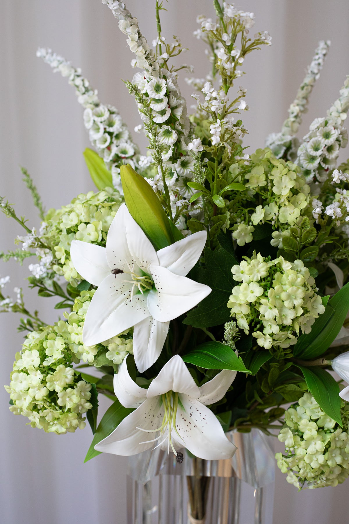 Buket Hvid Elegance - Ekstra Stor