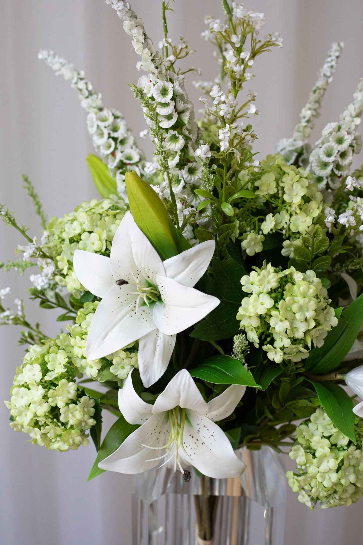 Buket Hvid Elegance - Ekstra Stor