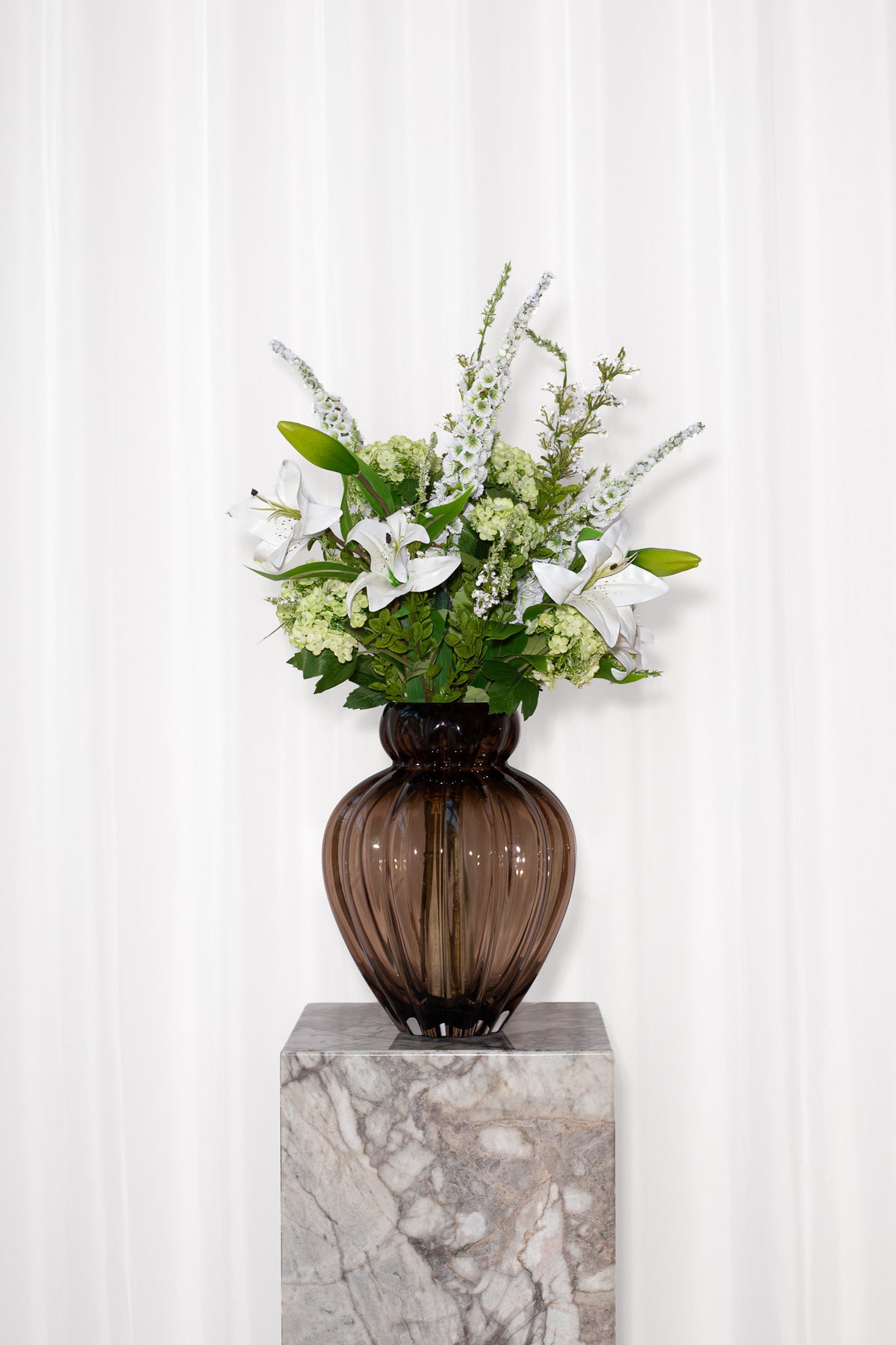 Buket Hvid Elegance - Stor