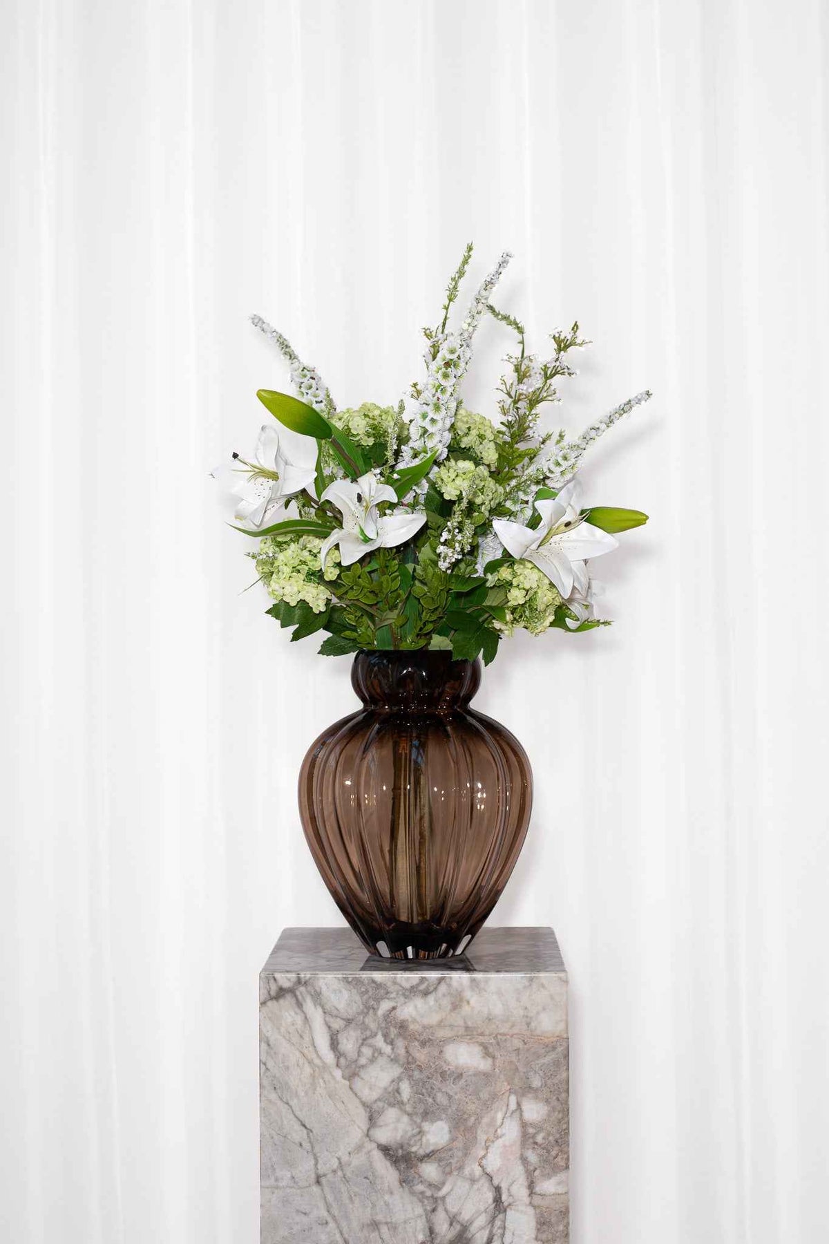 Buket Hvid Elegance - Stor