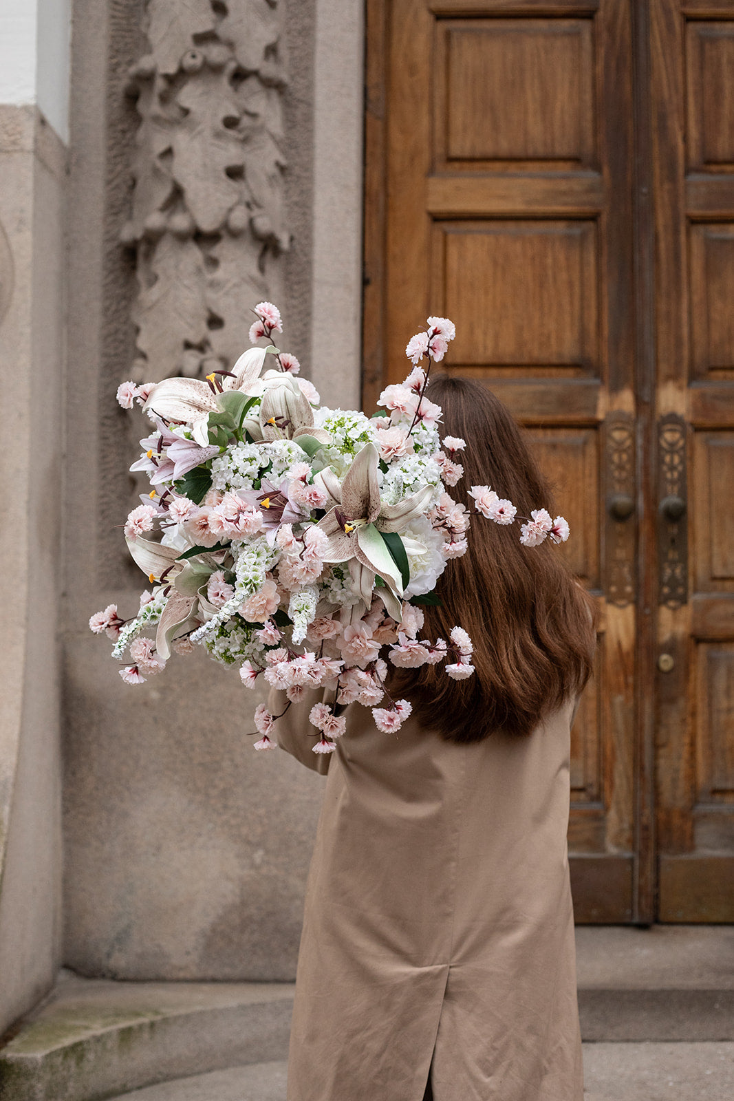 Hortensia Kunstig Blomst - Hvid | Gren