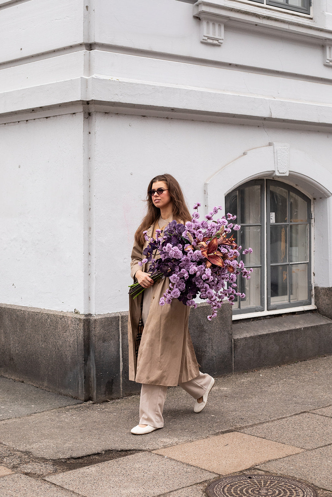 Lilje Kunstig Blomst - Bordeaux | Stor