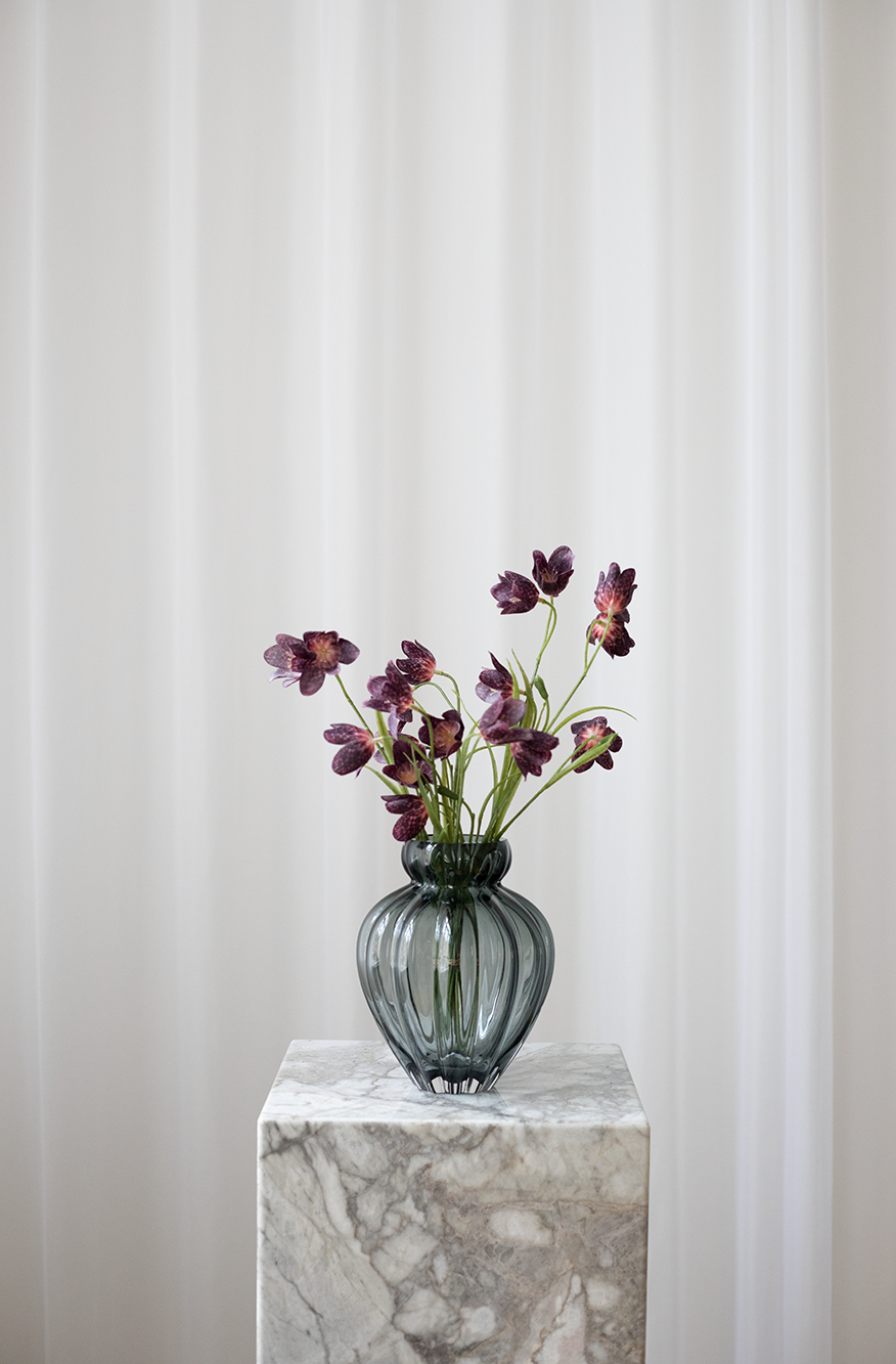 Buket klokkeblomst - mørkelilla