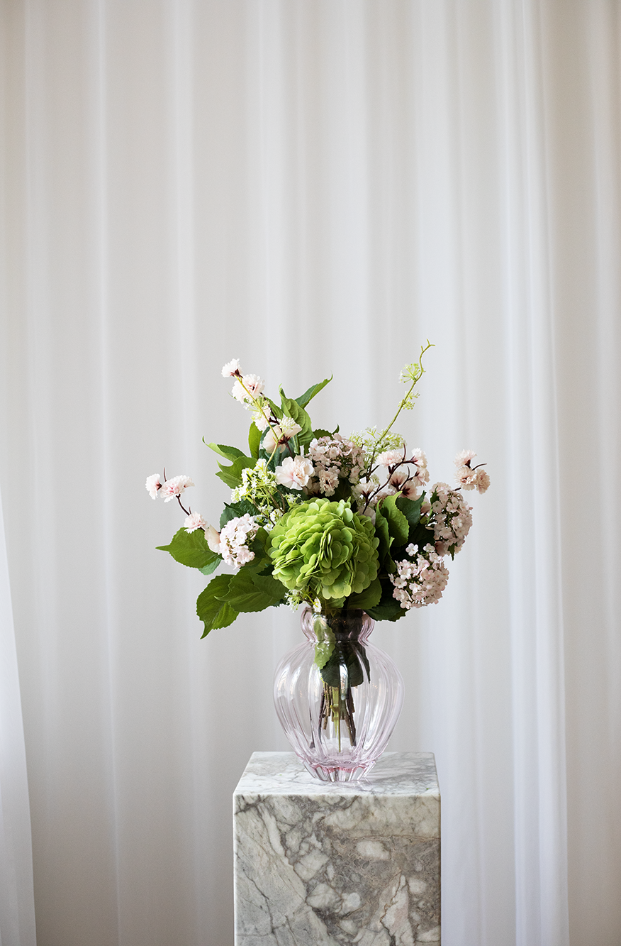 Buket Rosa liv - mellem