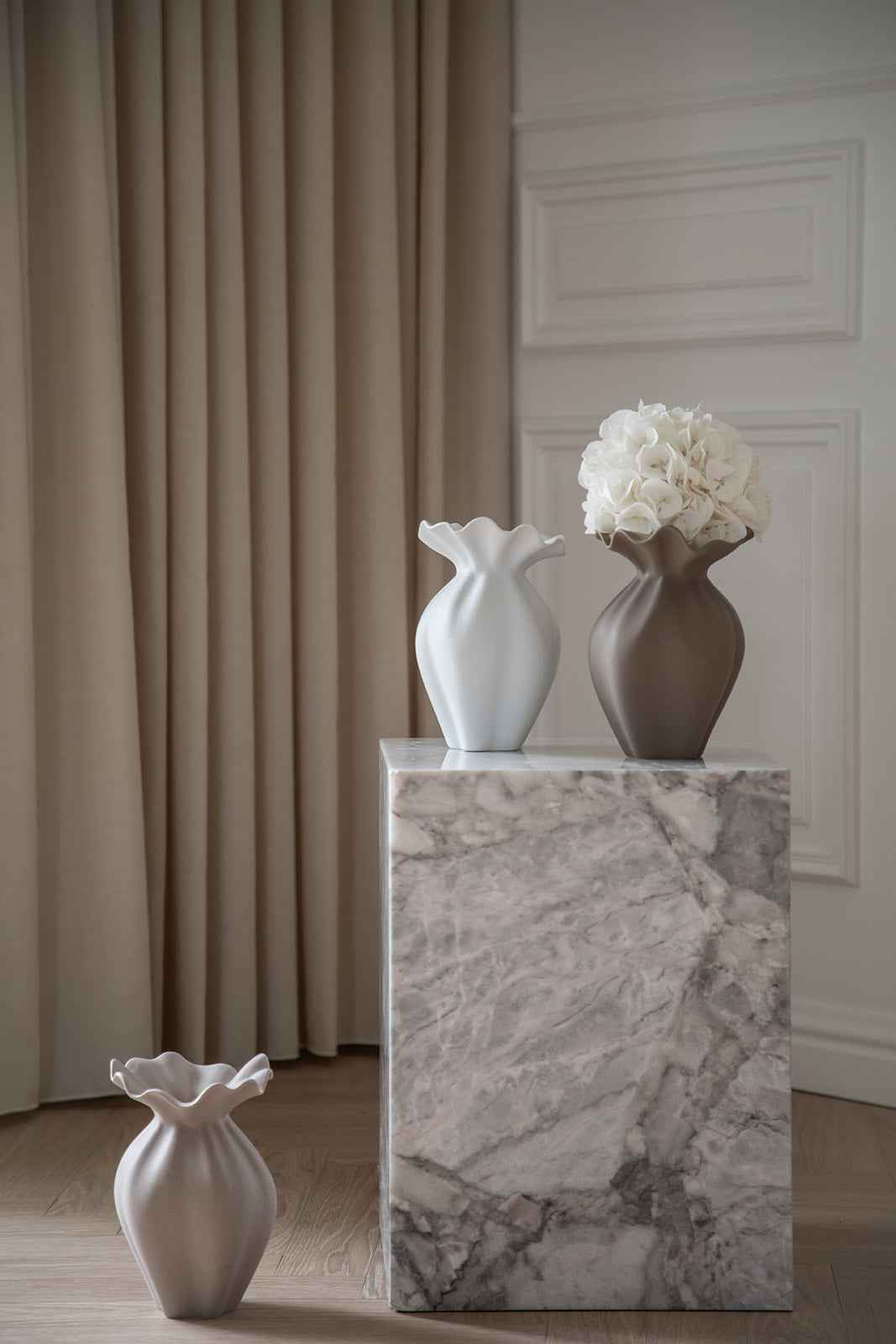 Nellie Vase - Brun | Mellem