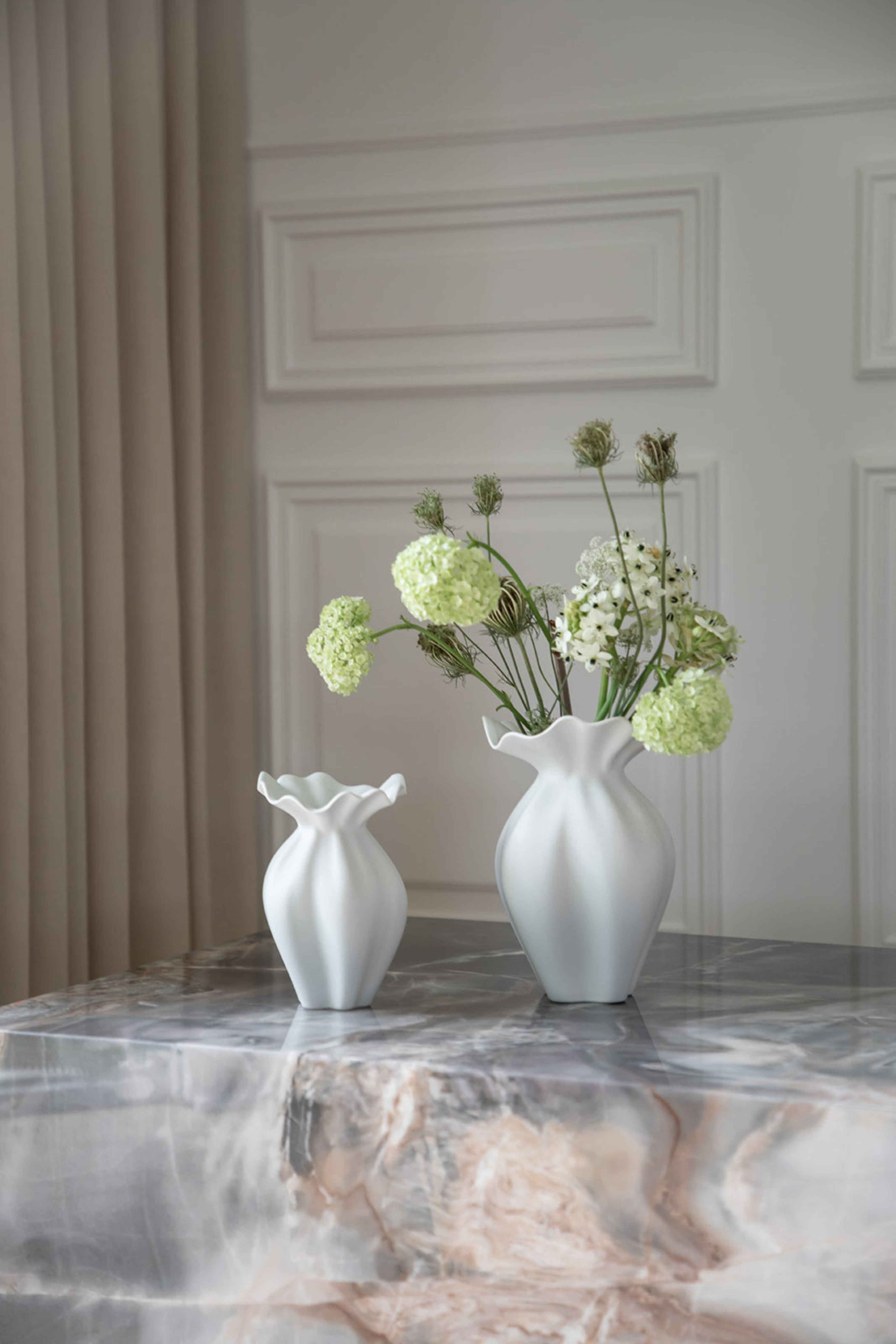 Nellie Vase - Off White | Lille