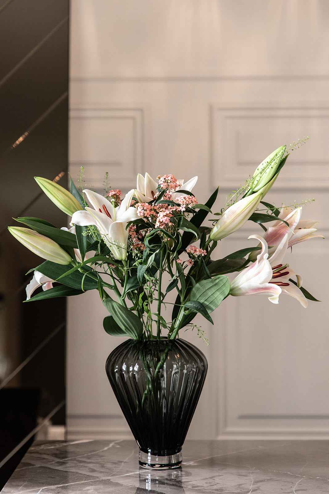 Evelyn Vase - Grå | Lille