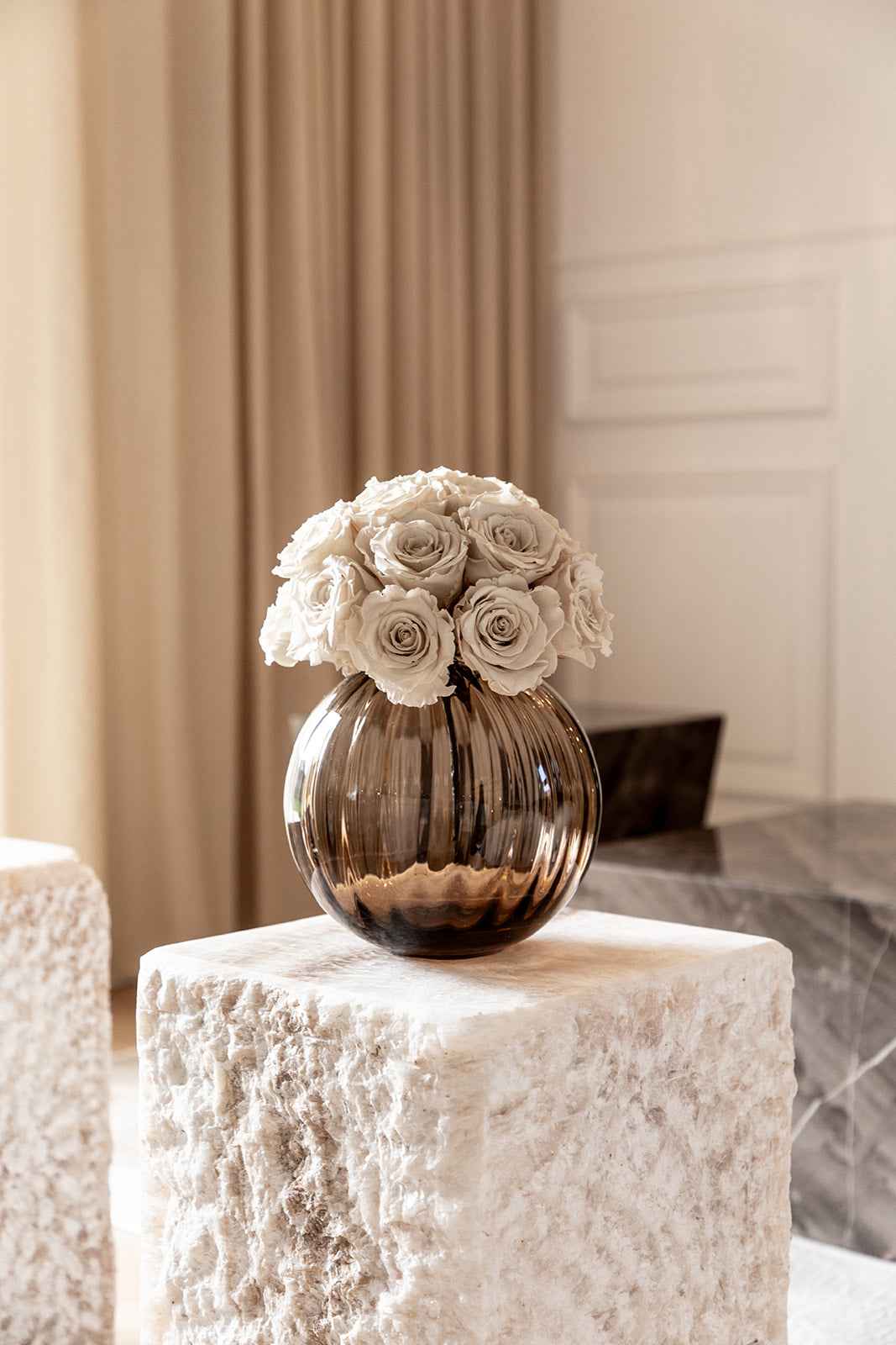 Sadie Line Vase - Topaz | Lille