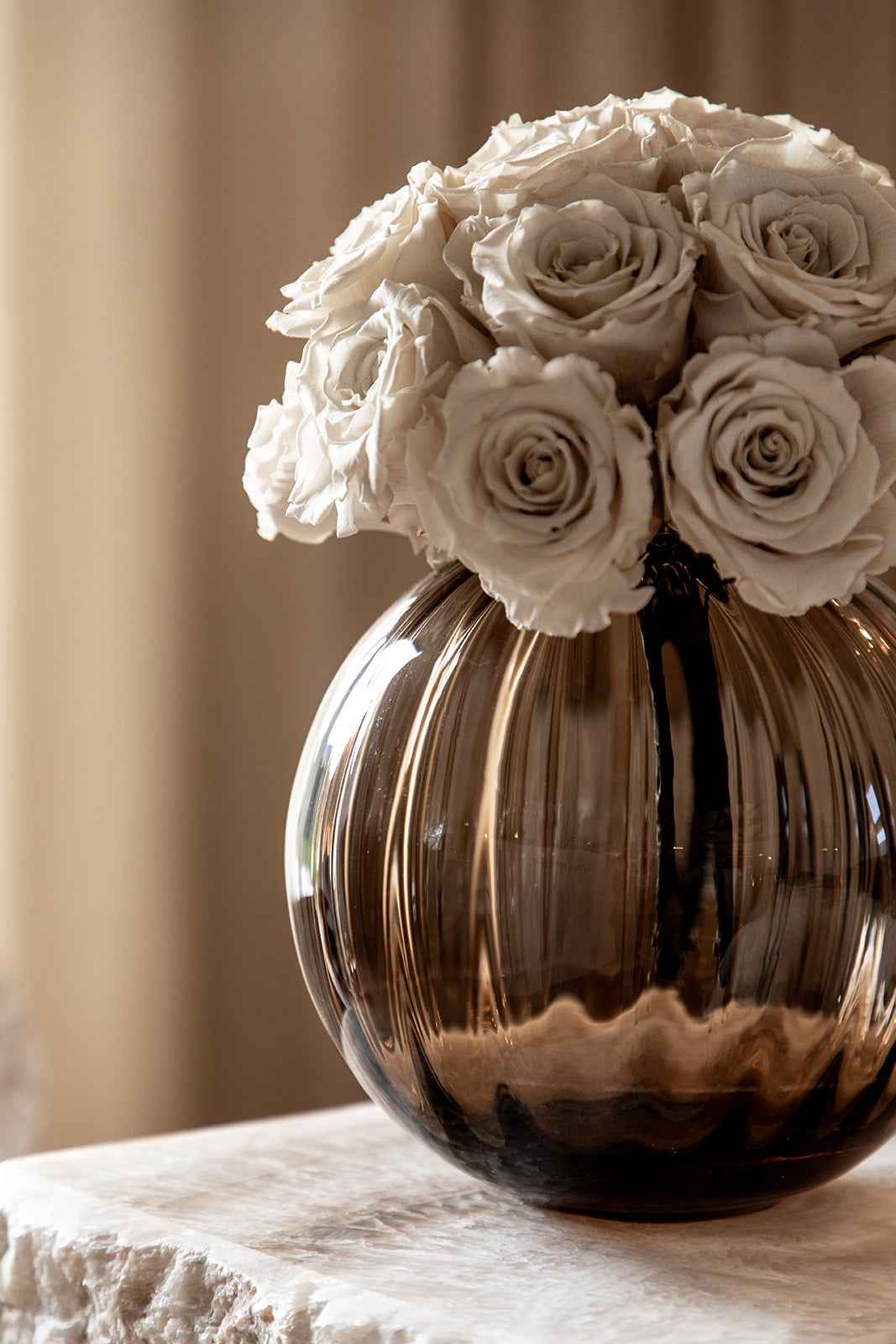 Sadie Line Vase - Topaz | Lille