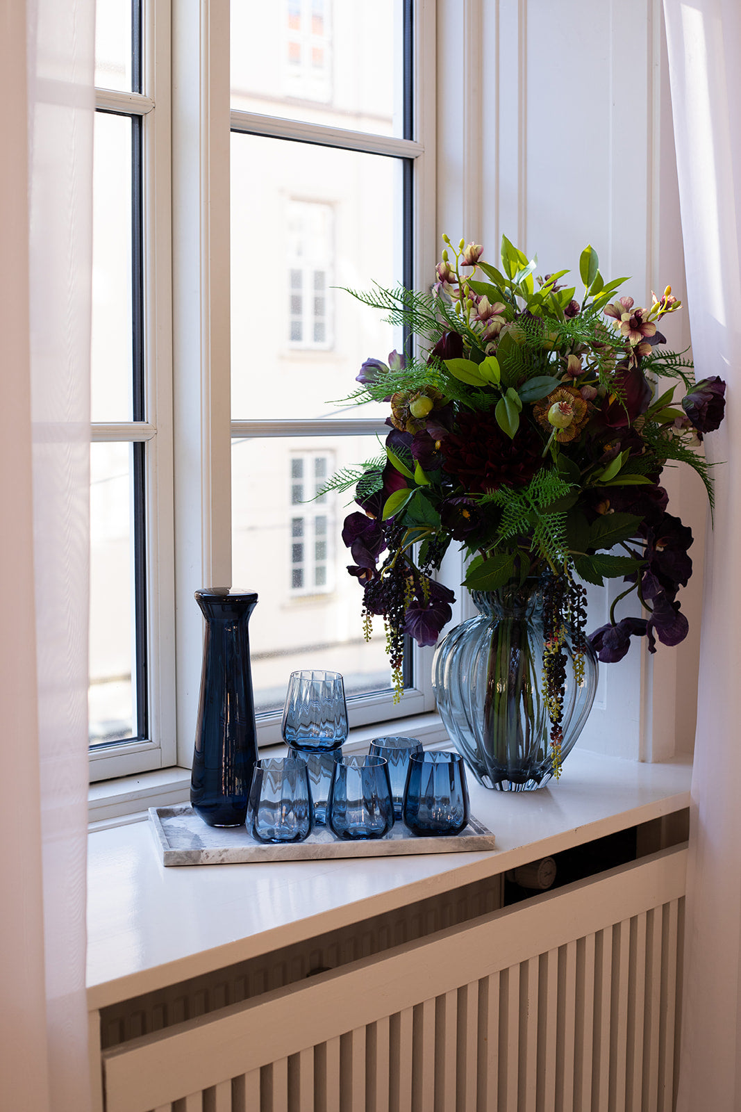 Meadow Glas - Karaffel - Blå