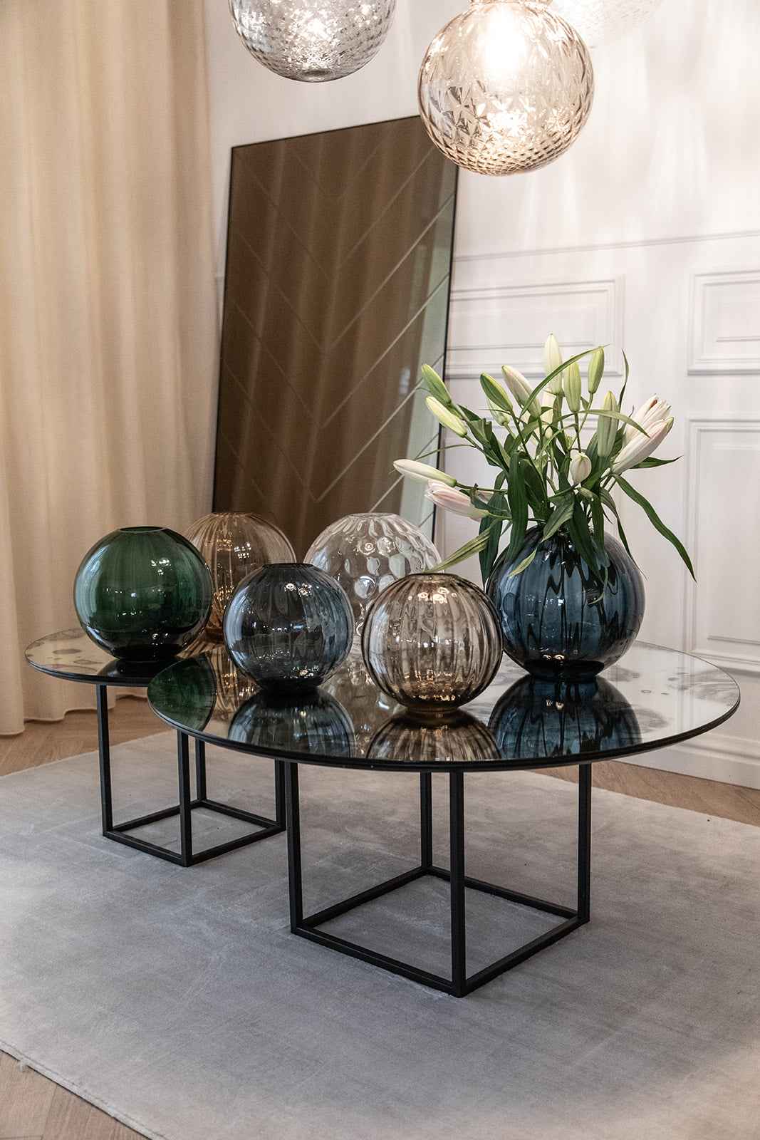 Sadie Line Vase - Topaz | Lille