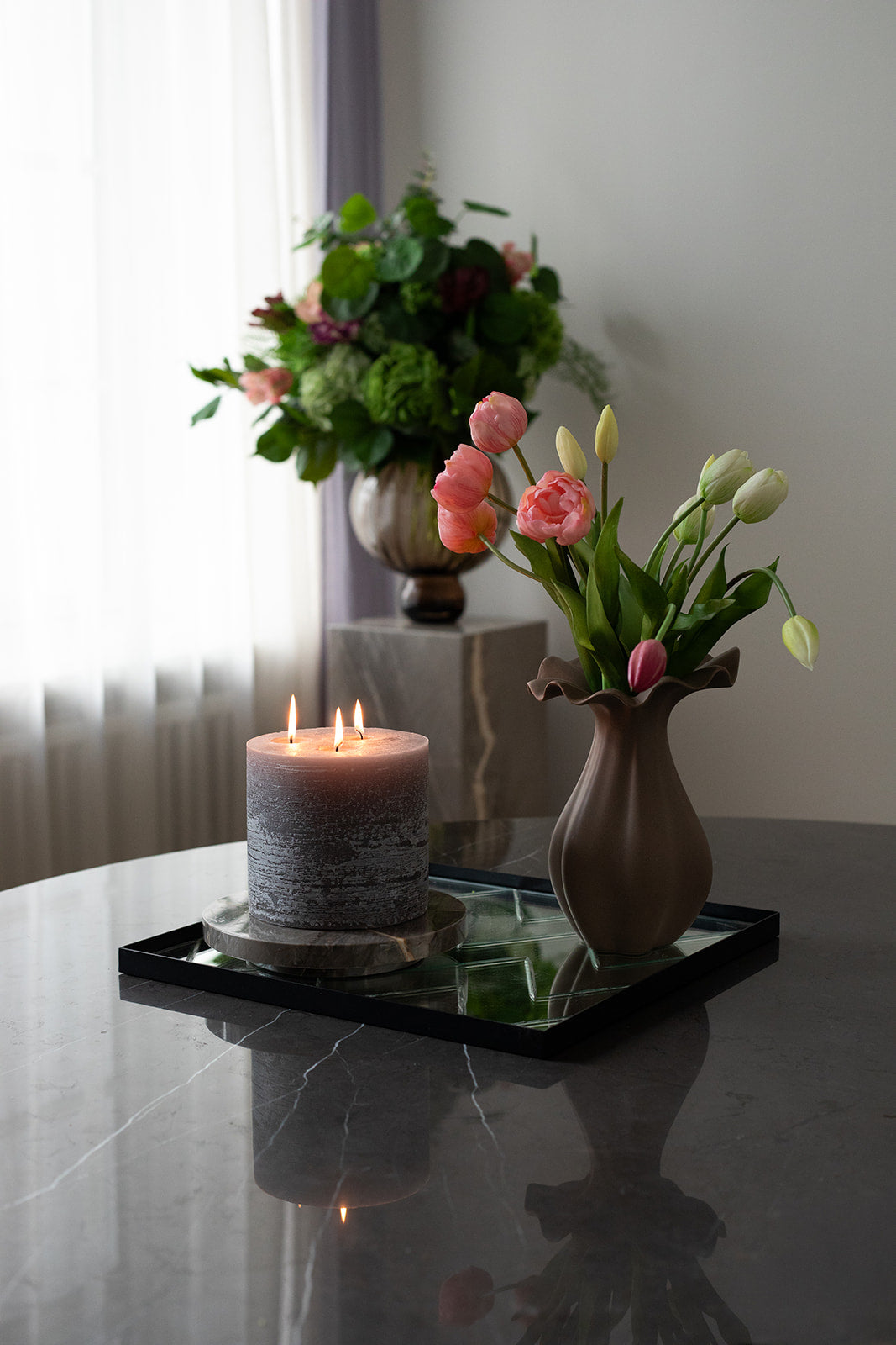 Connor lys - 3 væget | Grå