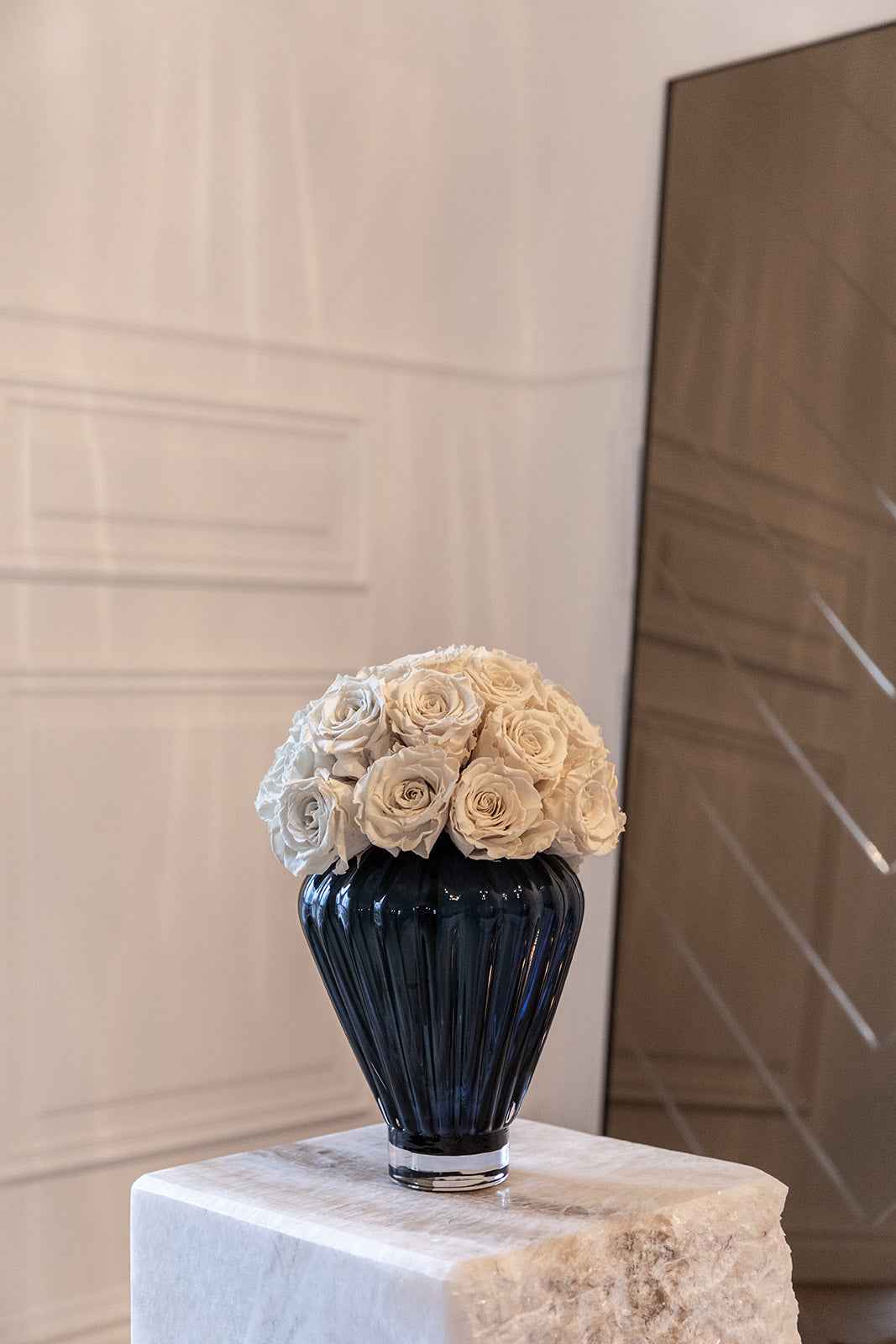 Evelyn Vase - Blå | Lille