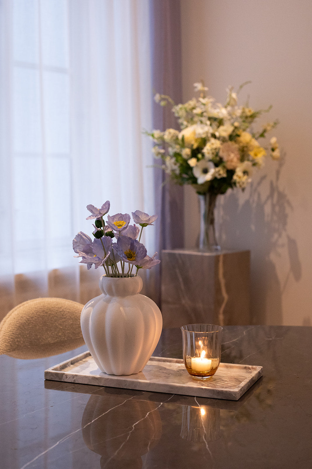 Penelope Vase - Off White | Lille