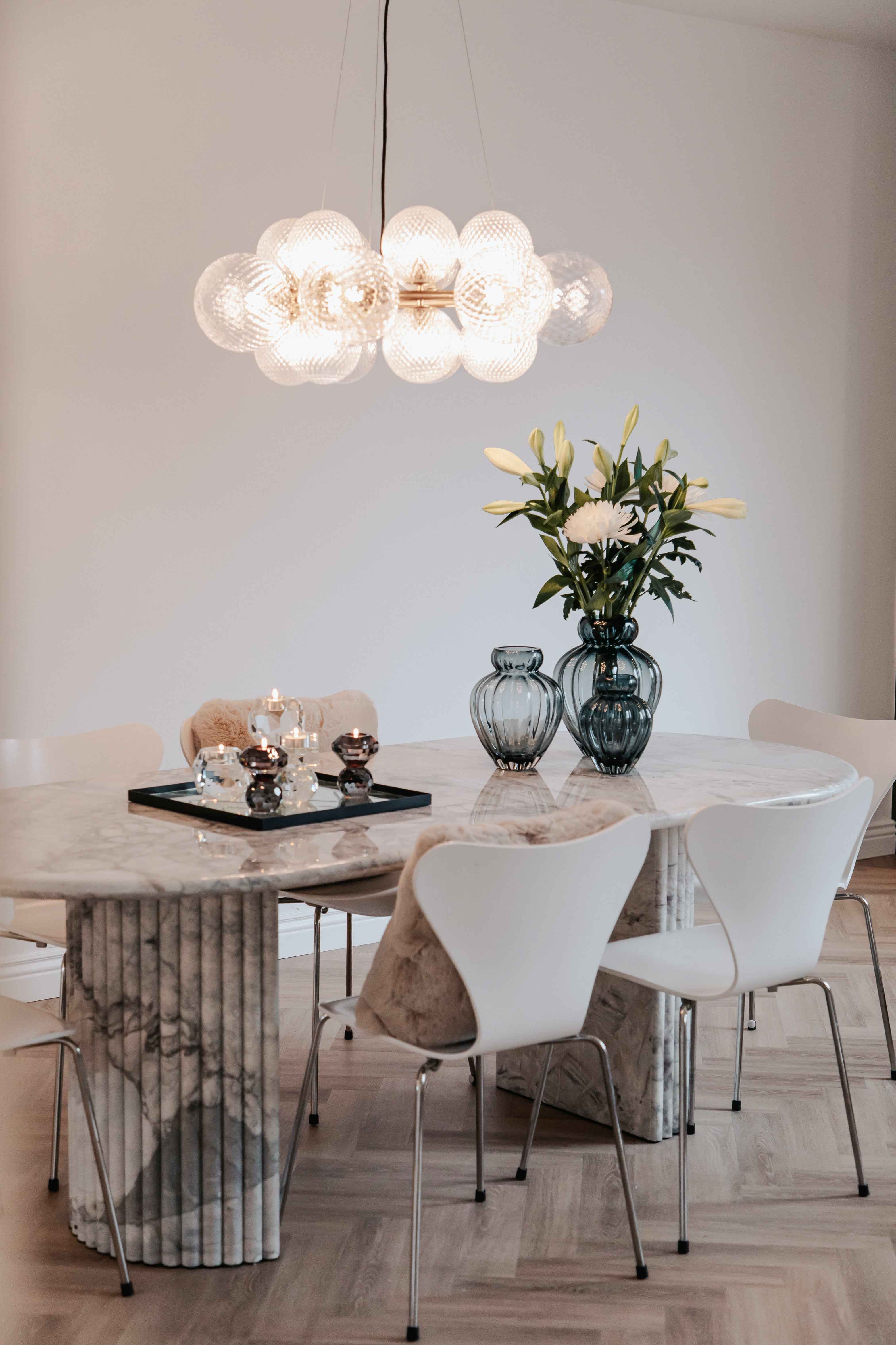 Audrey Vase - Petroleumsblå | Mellem