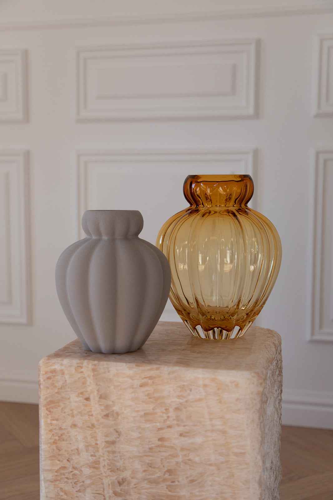 Audrey Vase - Saffron | Mellem