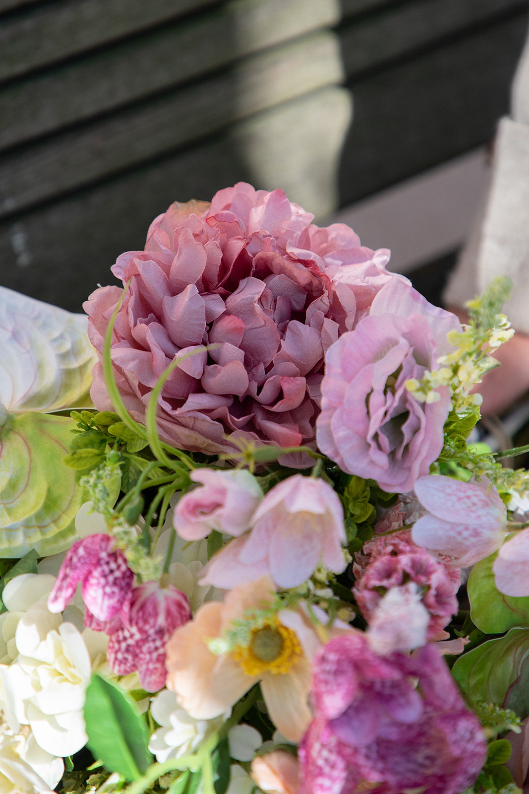 Pæon Kunstig Blomst - Pink