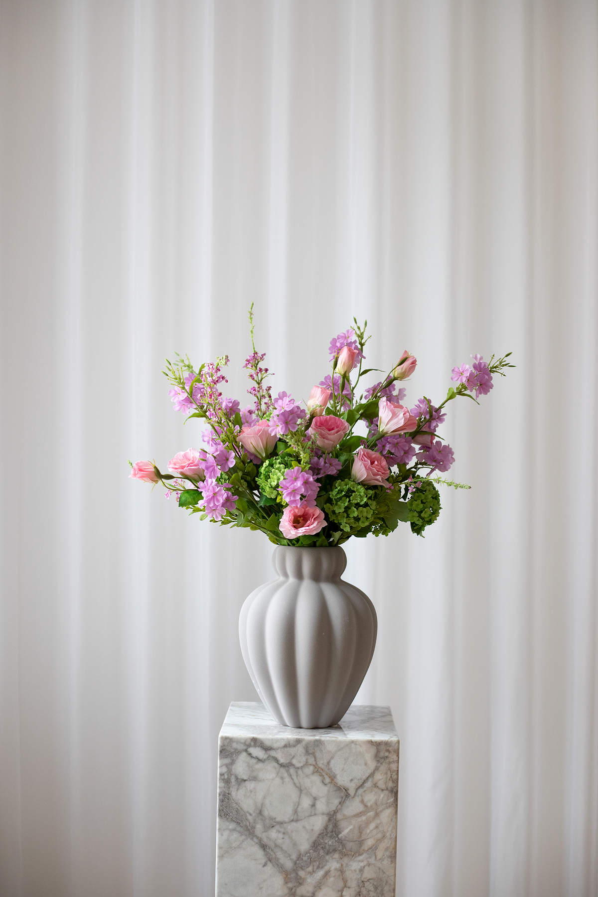 Buket Lilla markblomst