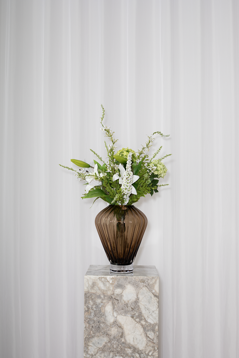 Buket Hvid Elegance - Mellem