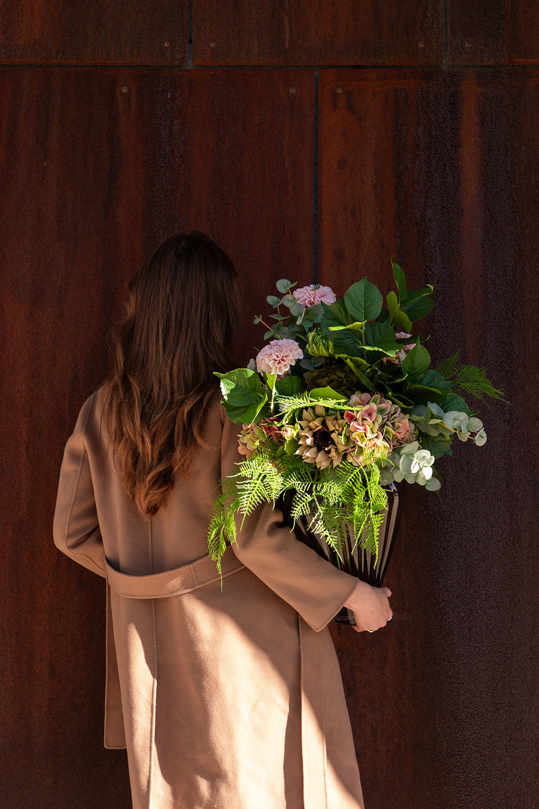 Solsikke Kunstig Blomst - efterårsgul