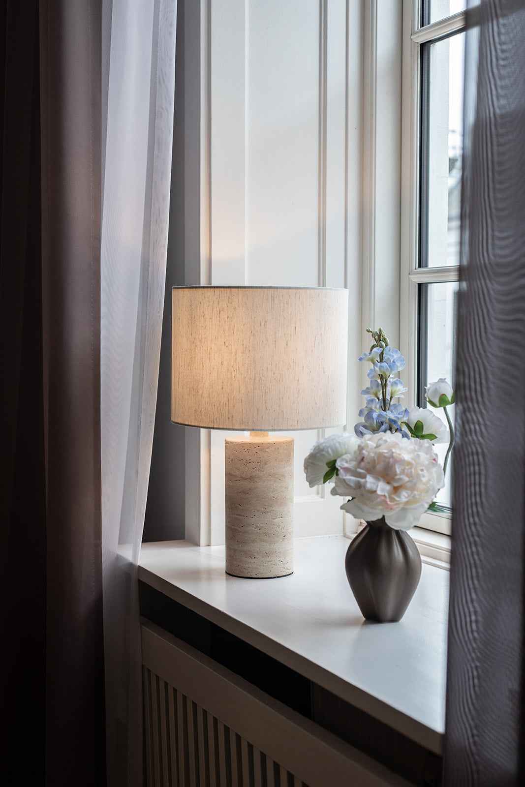 Sylvester Lampeskærm - Sand | Bred