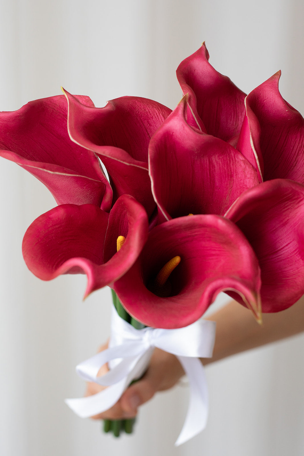 Brudebuket Calla lilje - lilla