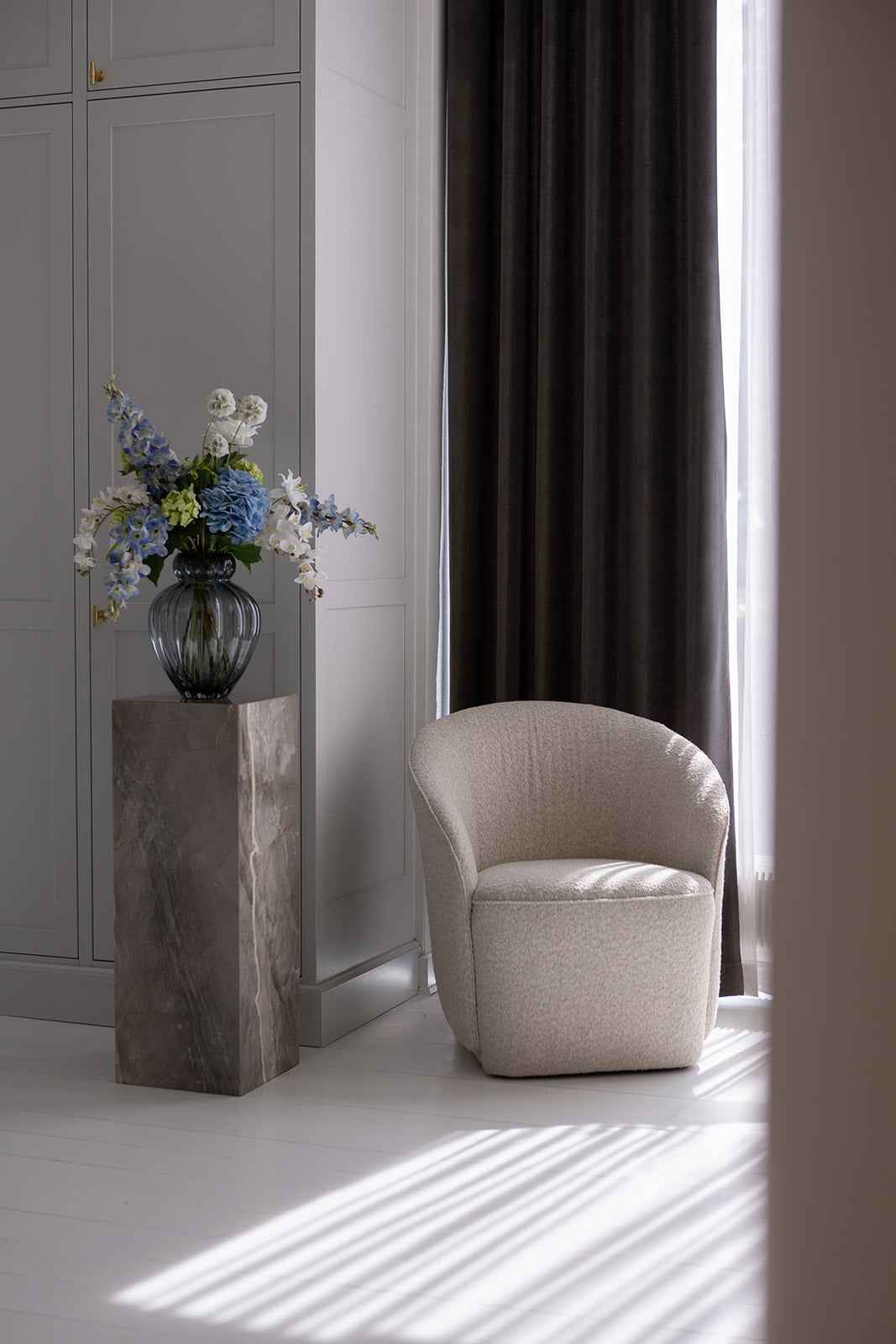 Audrey Vase - Petroleumsblå | Stor