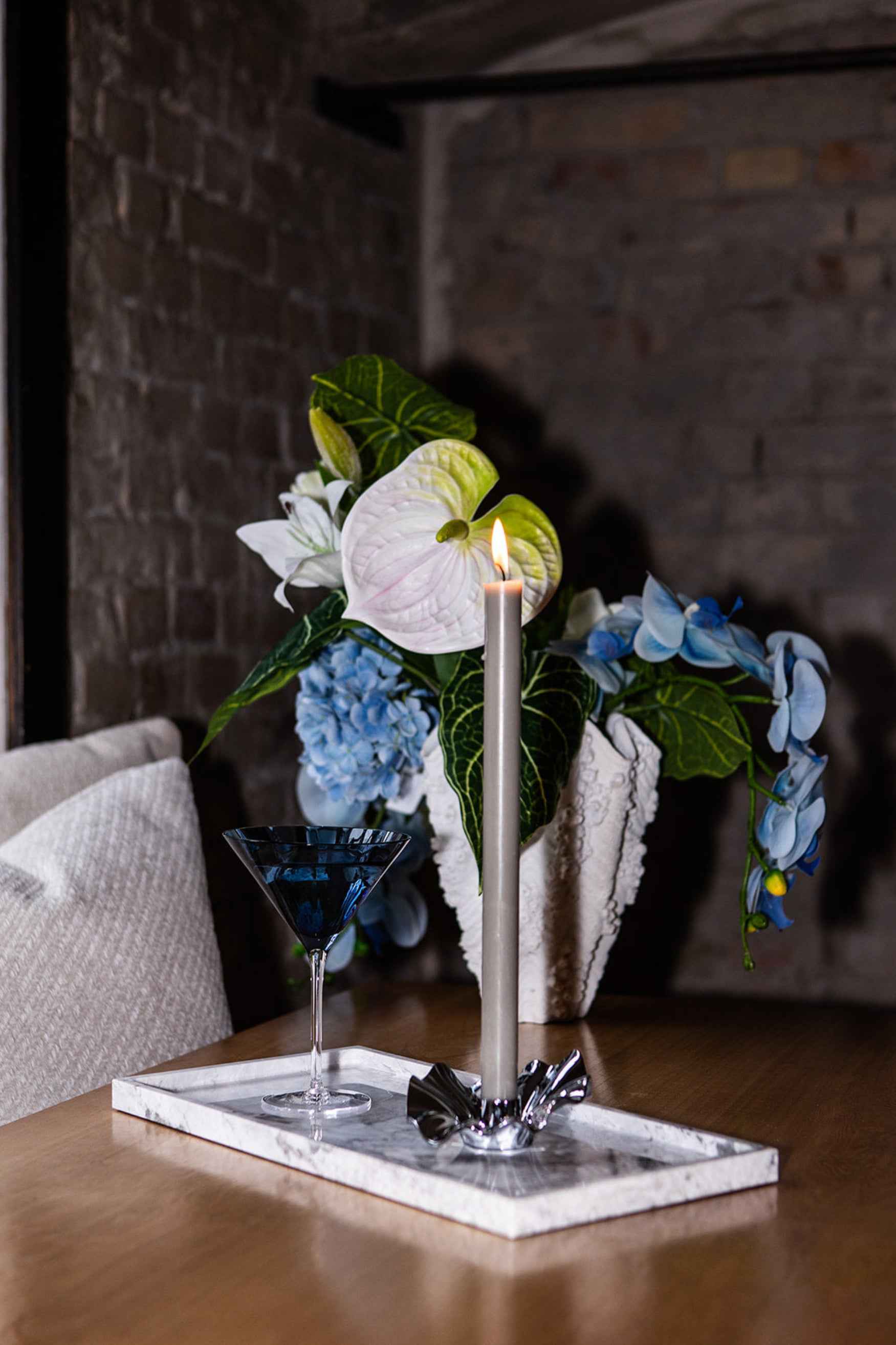 Meadow Glas - Martiniglas | Blå