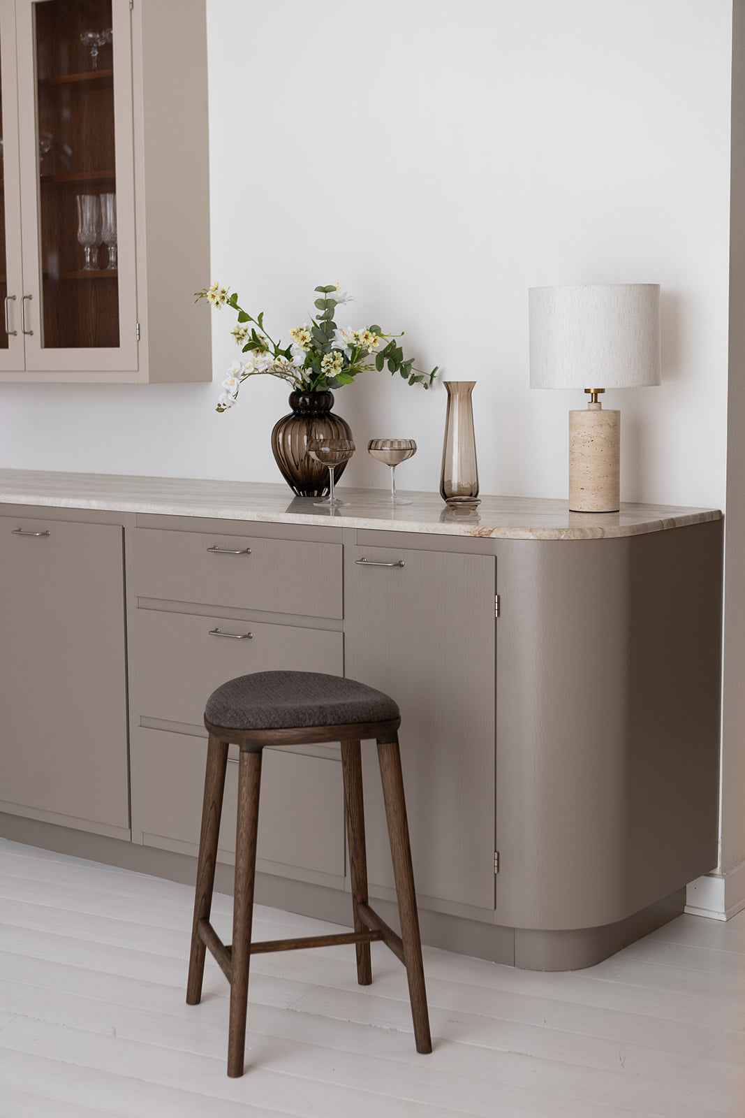 Sylvester Lampeskærm - Hvid | Bred