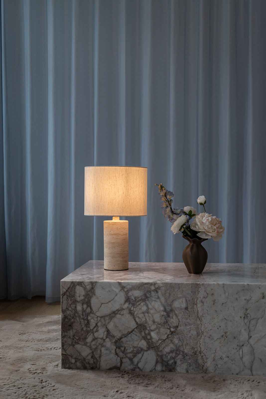 Sylvester Lampeskærm - Sand | Bred