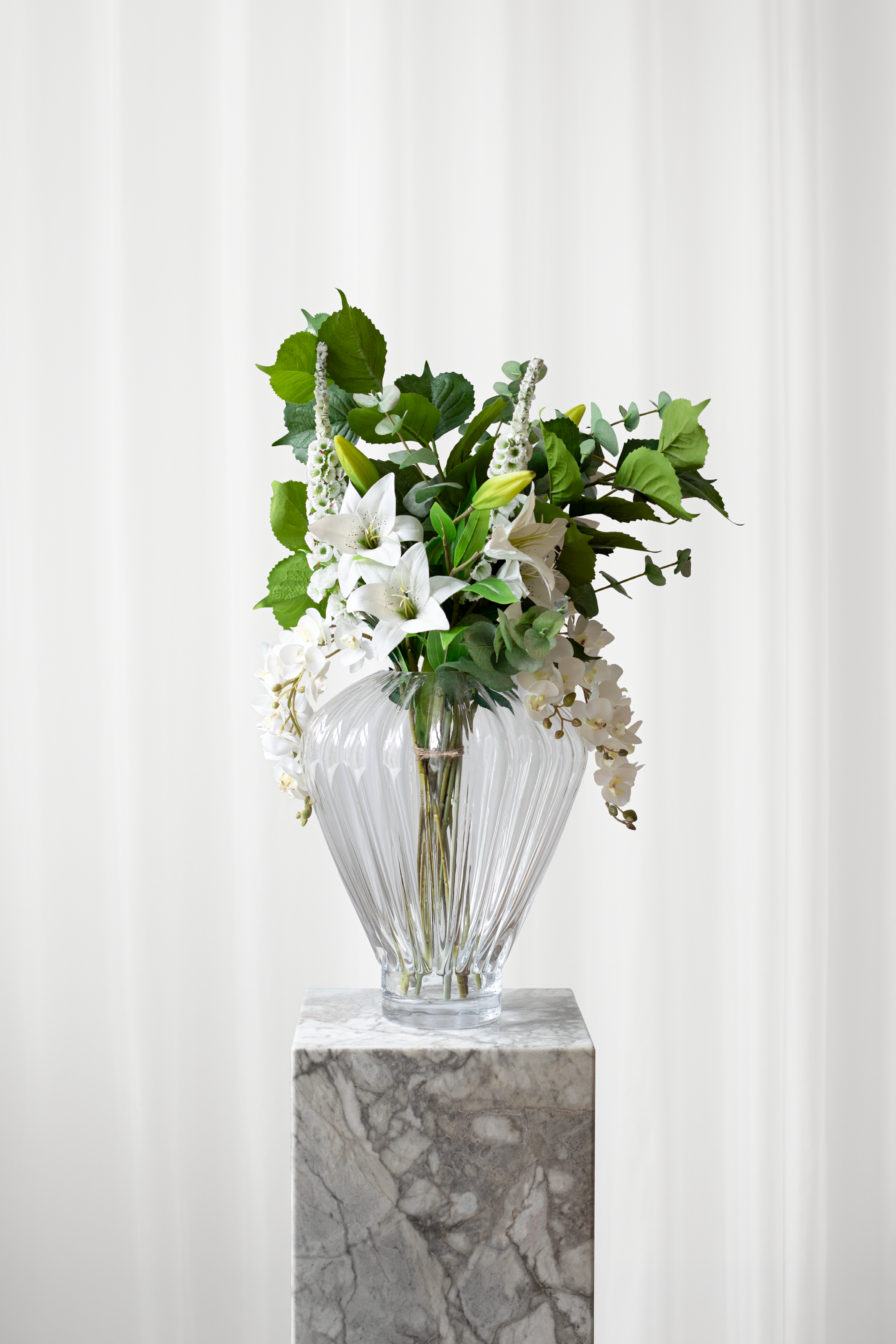Buket hvid flora