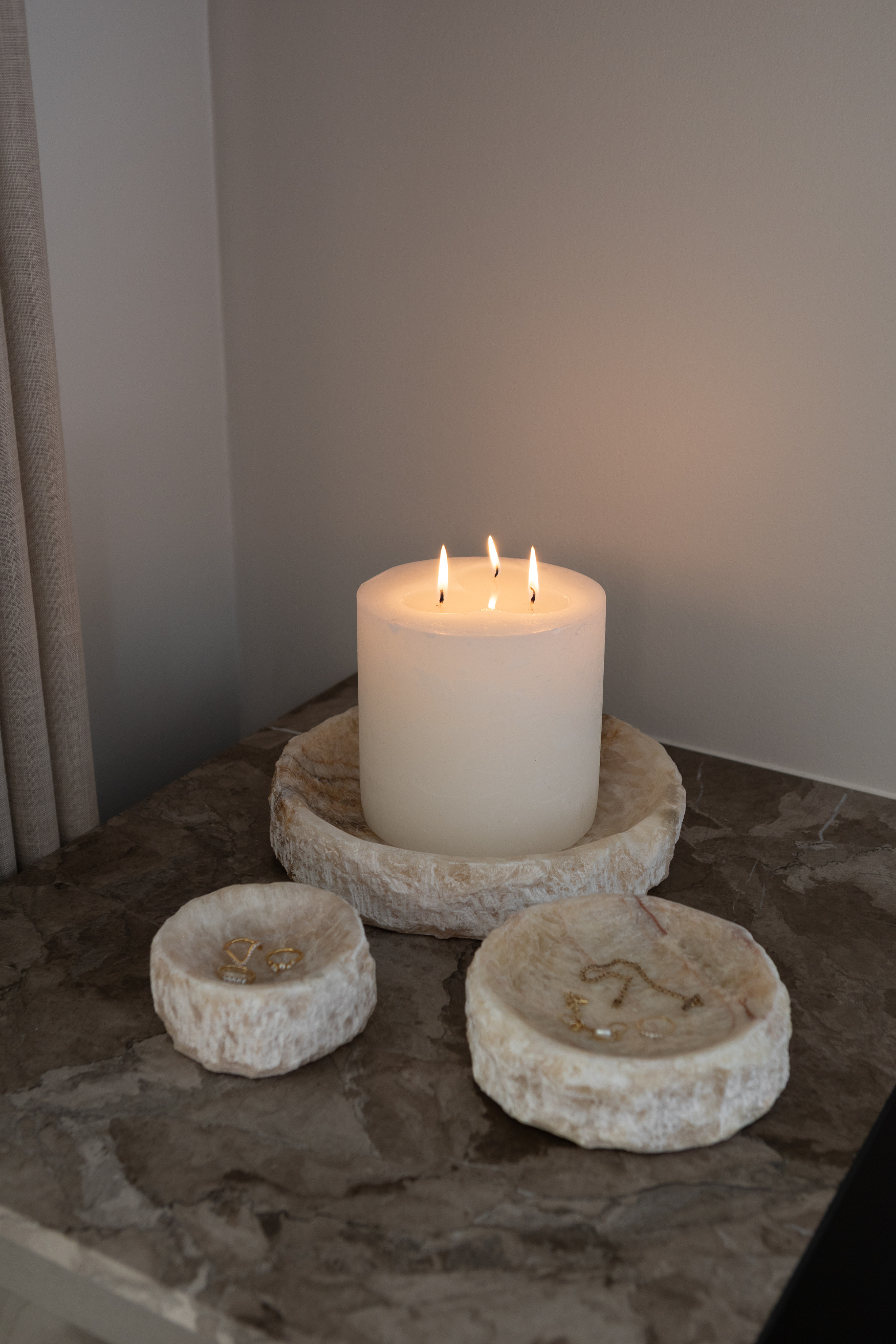 Connor lys - Tre-vædet | Hvid