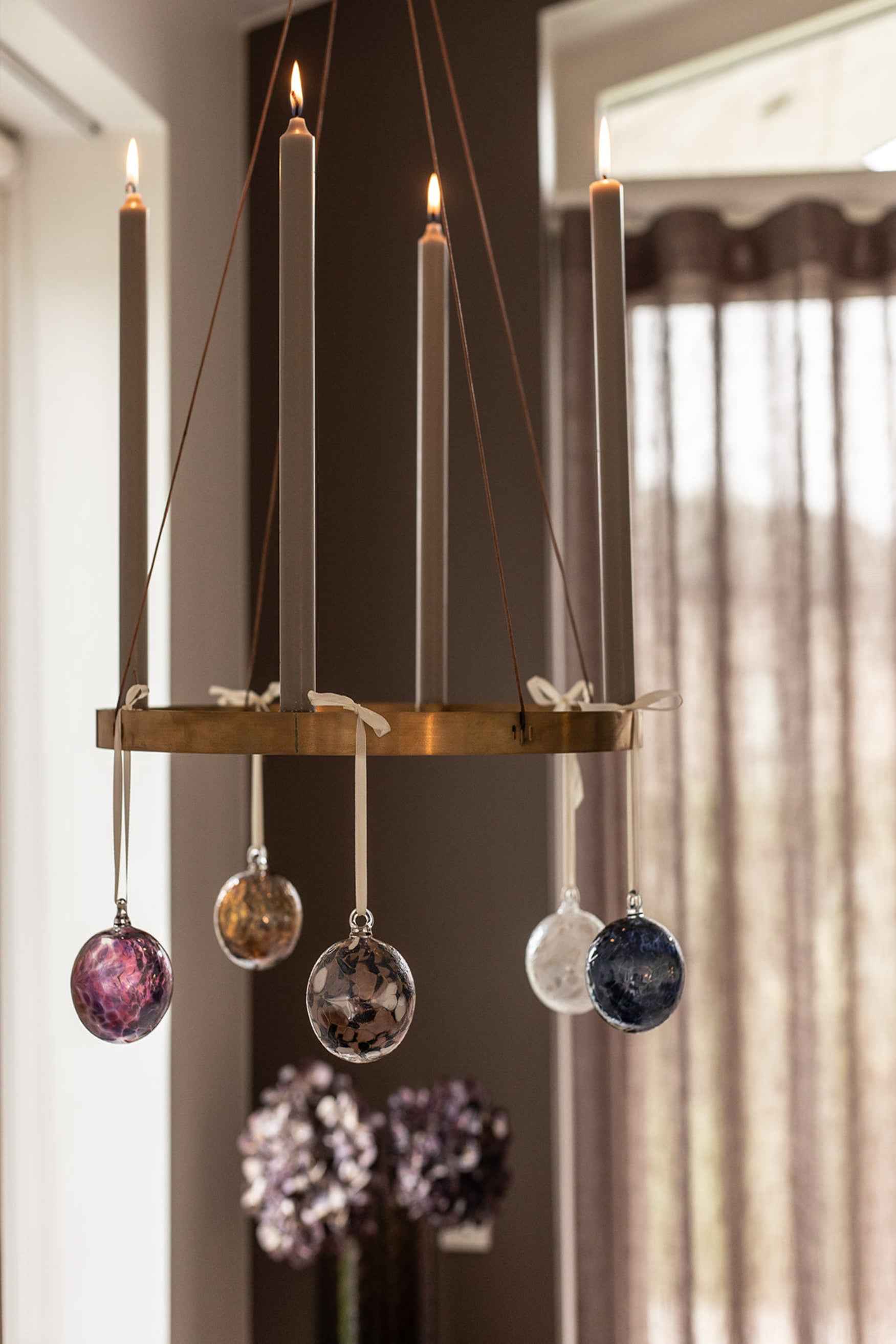 Glasdekoration - Midnight blue