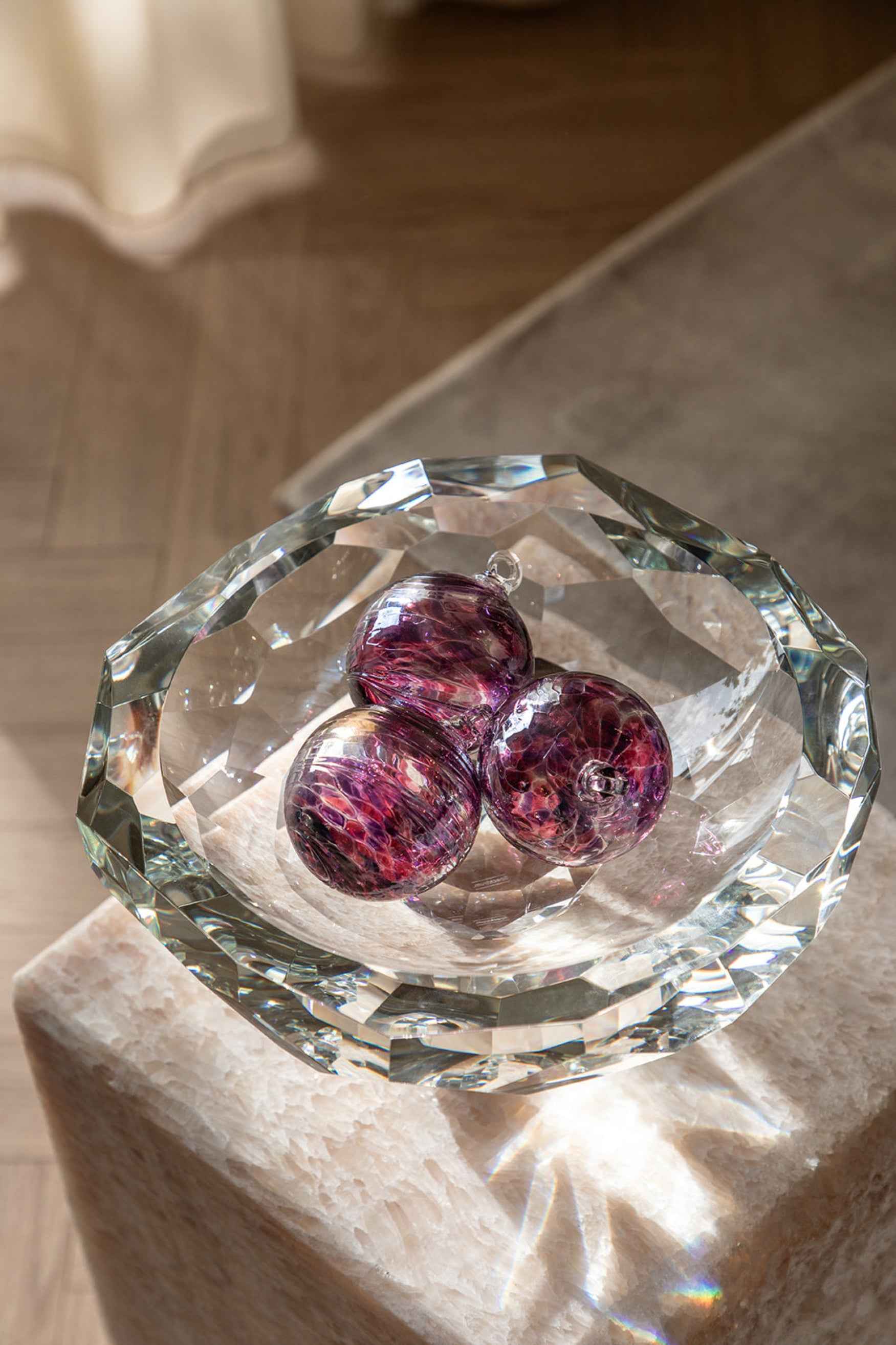 Glasdekoration - Purple Dream