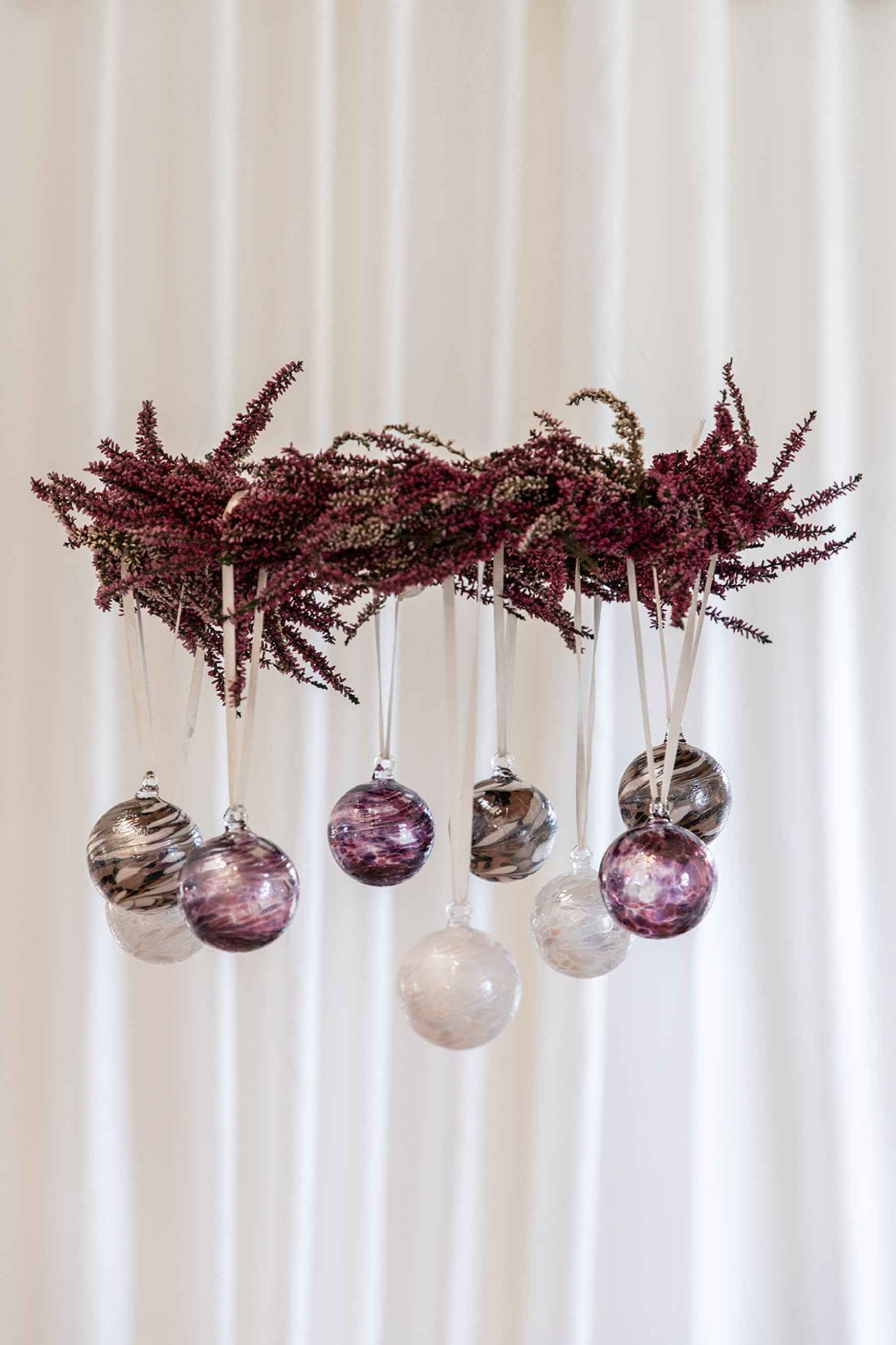 Glasdekoration - Purple Dream