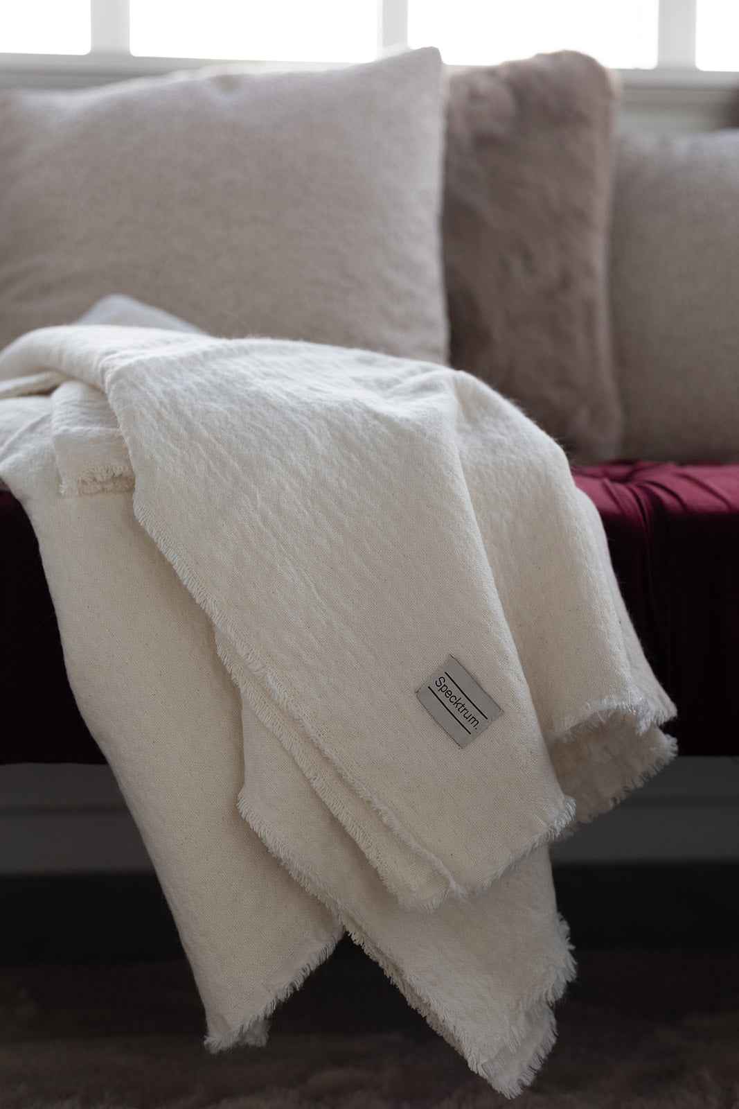 Alison - Off White Plaid 180*130 cm