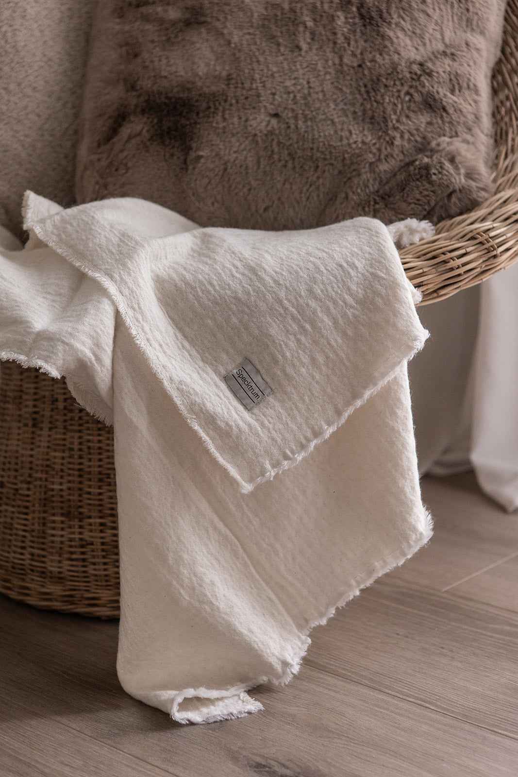 Alison - Off White Plaid 180*130 cm