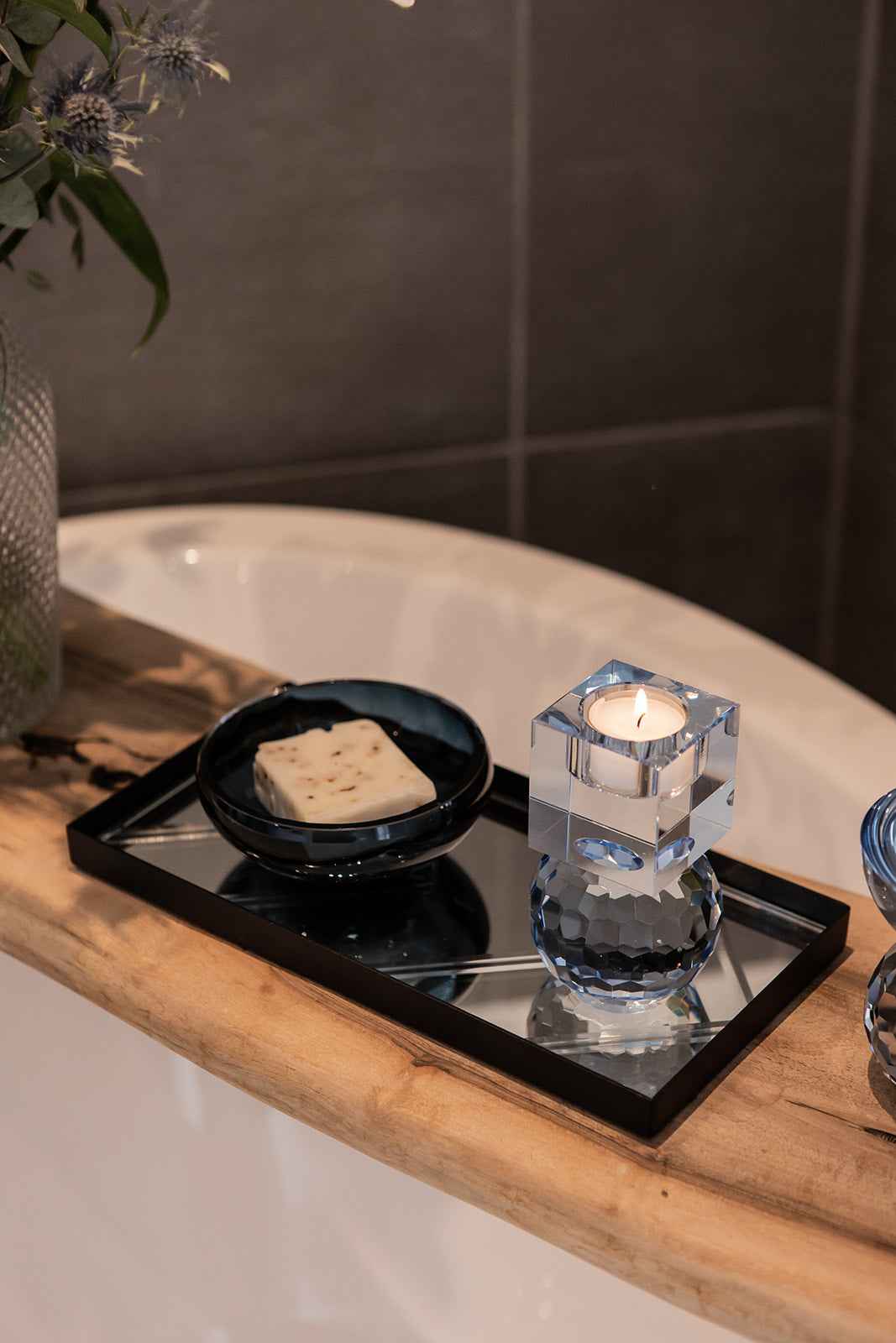 Herringbone Bakke - Grå Lille