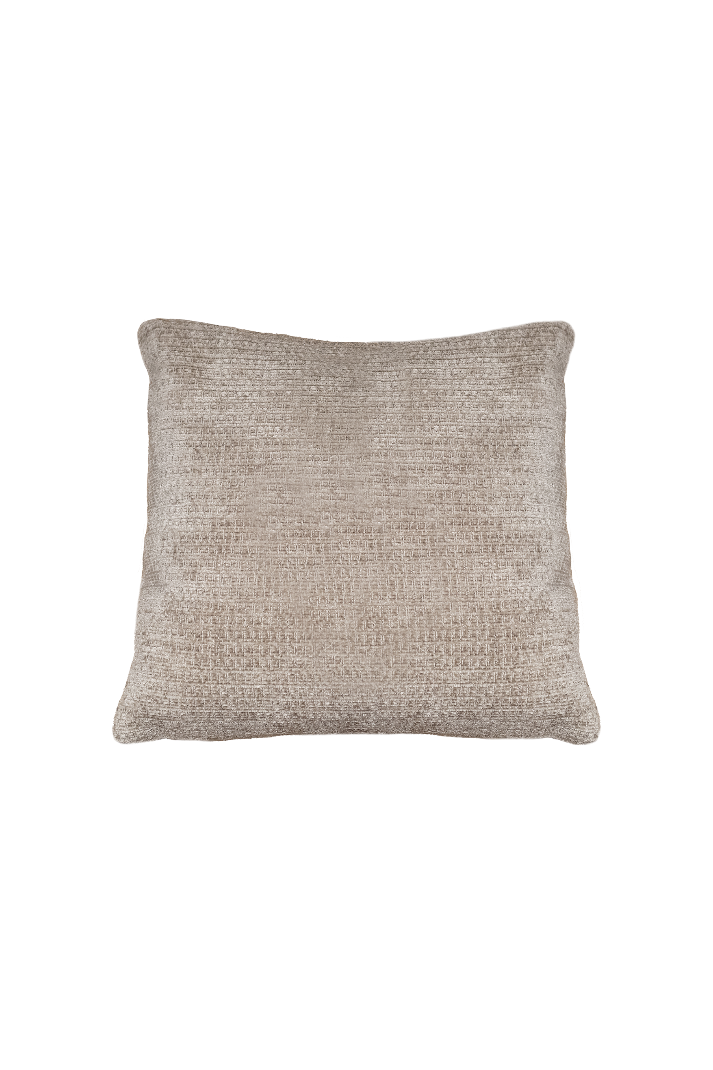 Kvadratisk pude fra Specktrum i en beige farve.