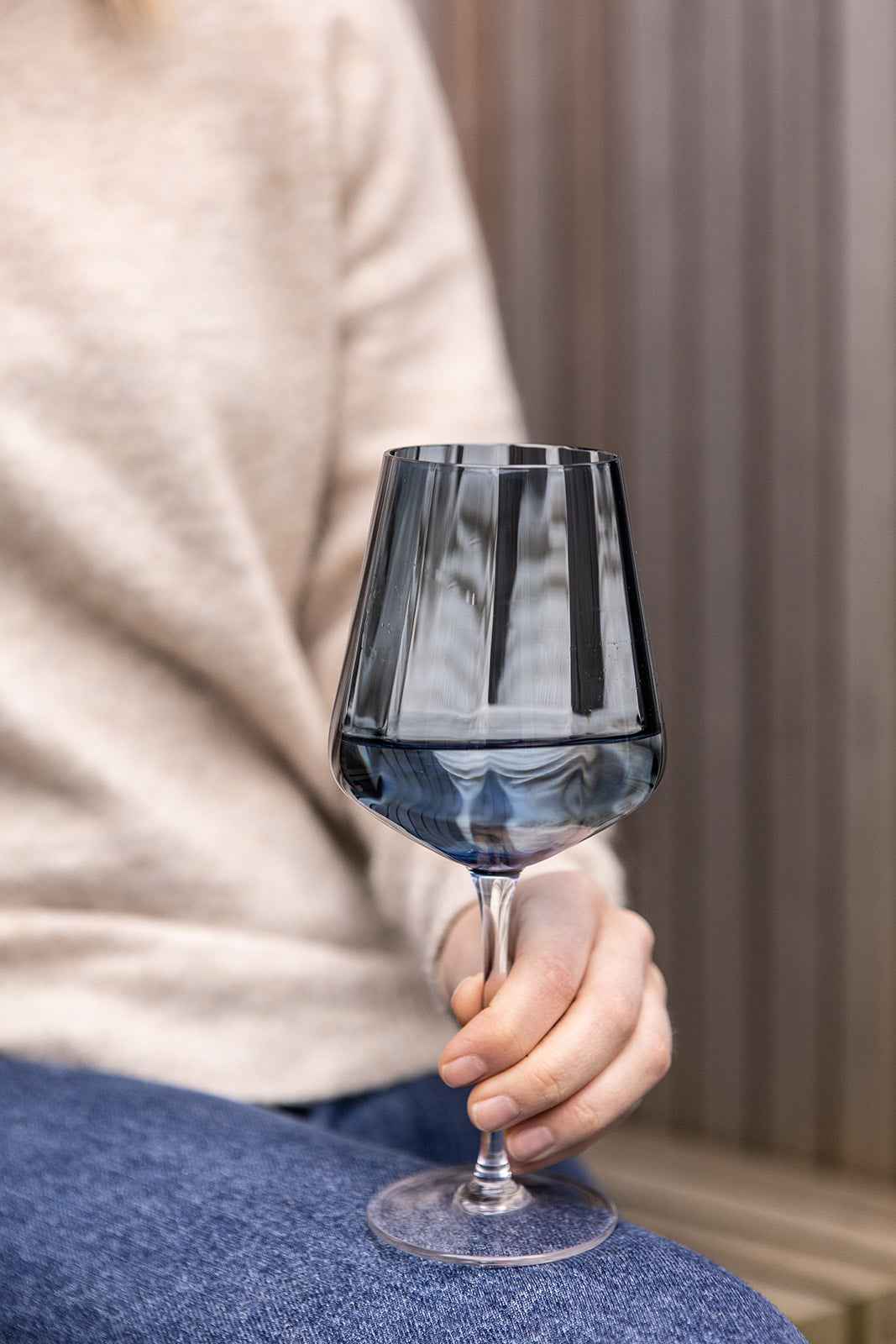 Meadow Glas - Hvidvinsglas | Blå | Pakke med 6 stk.