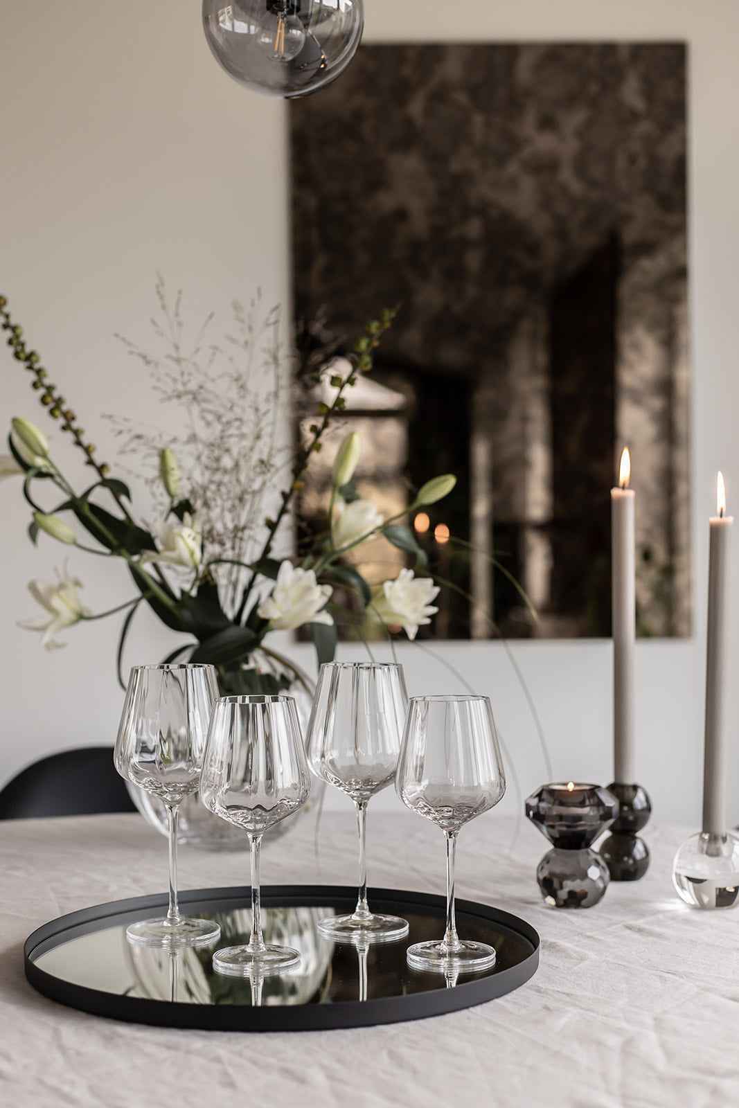 Meadow Glas - Hvidvinsglas | Klar | Pakke med 6 stk.