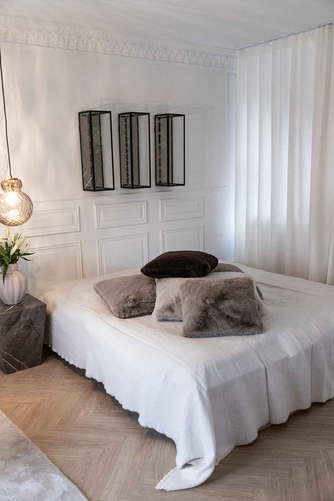 Alison - Off White Sengetæppe