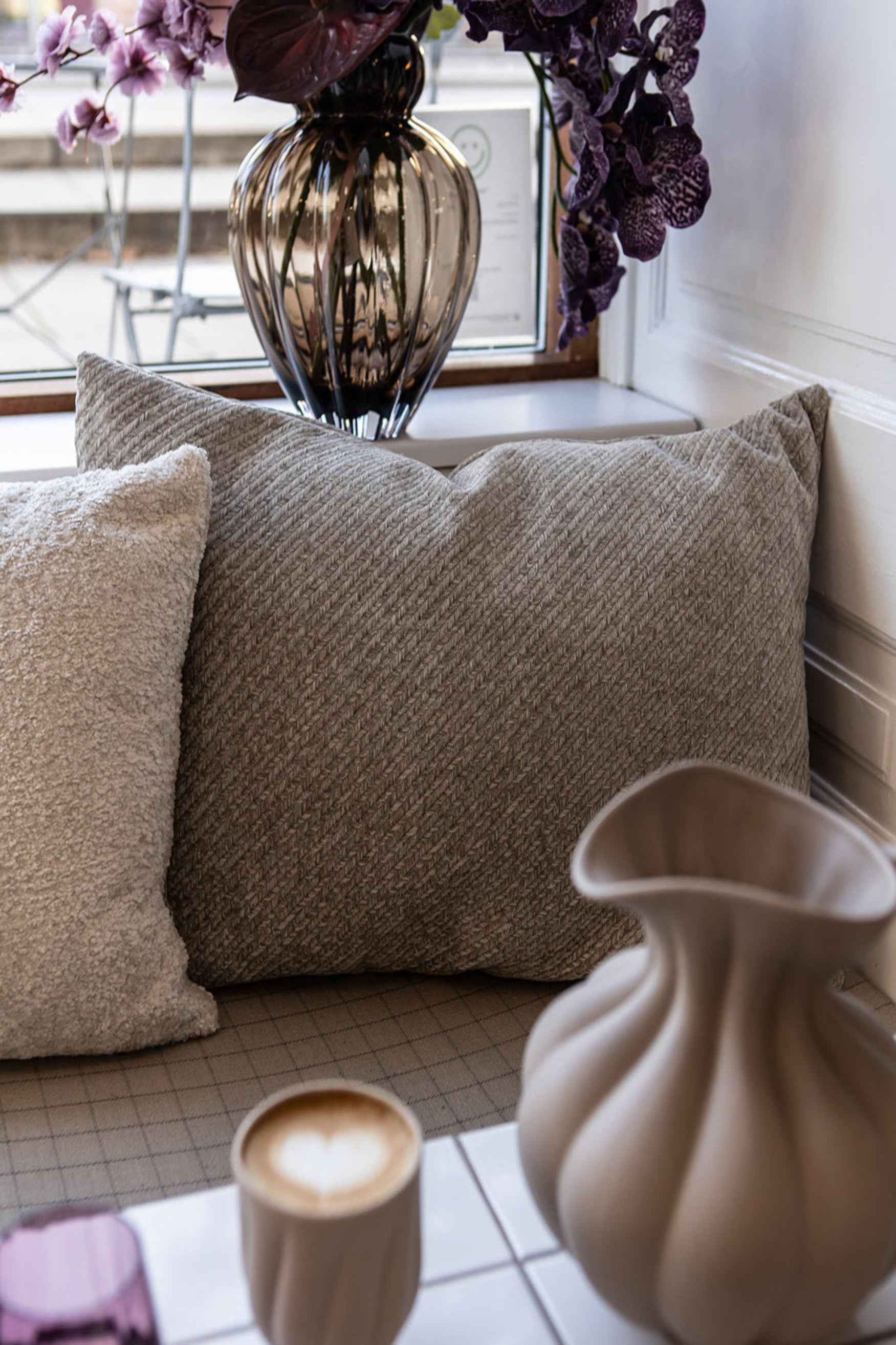 Herringbone Pude - Cloudy Grey | 50*70