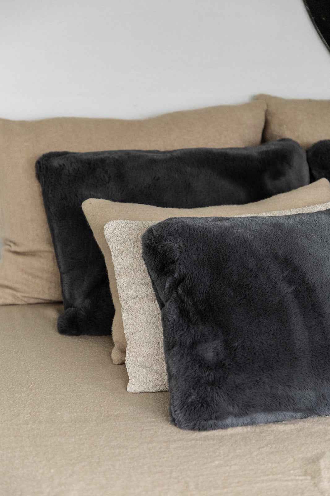 Adalyn Pude - Mørkegrå | 45*45