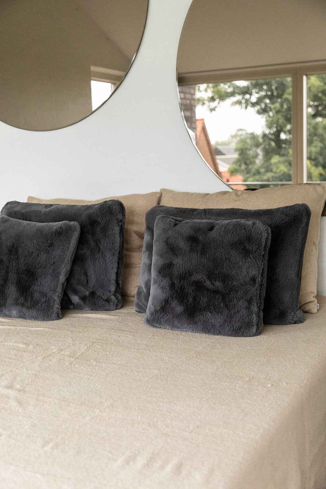 Adalyn Pude - Mørkegrå | 45*45