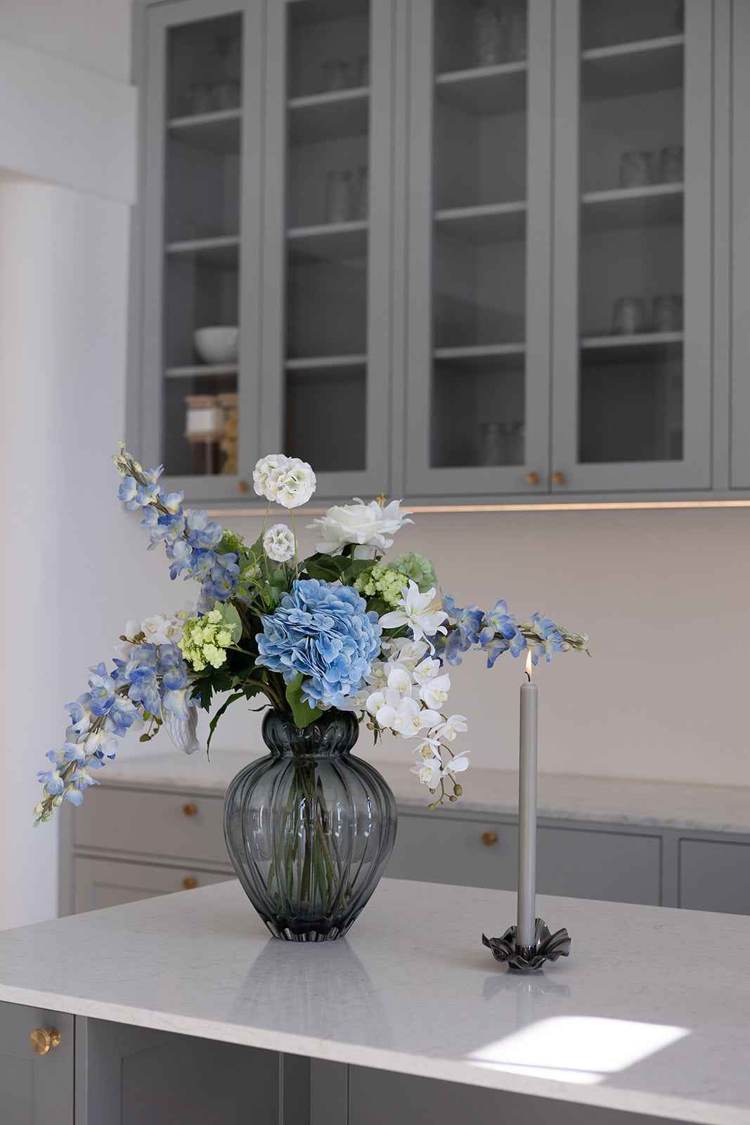 Audrey Vase - Petroleumsblå | Stor