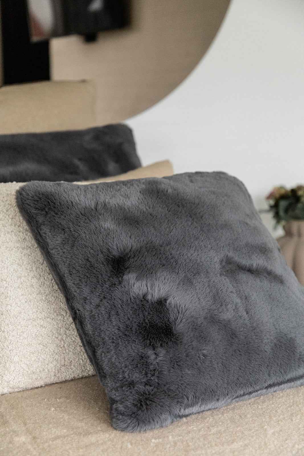 Adalyn Pude - Mørkegrå | 45*45